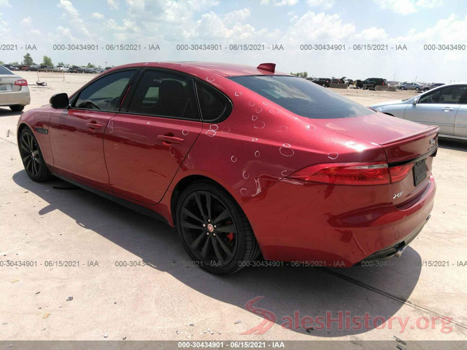 SAJBG4BV4HCY33977 2017 JAGUAR XF