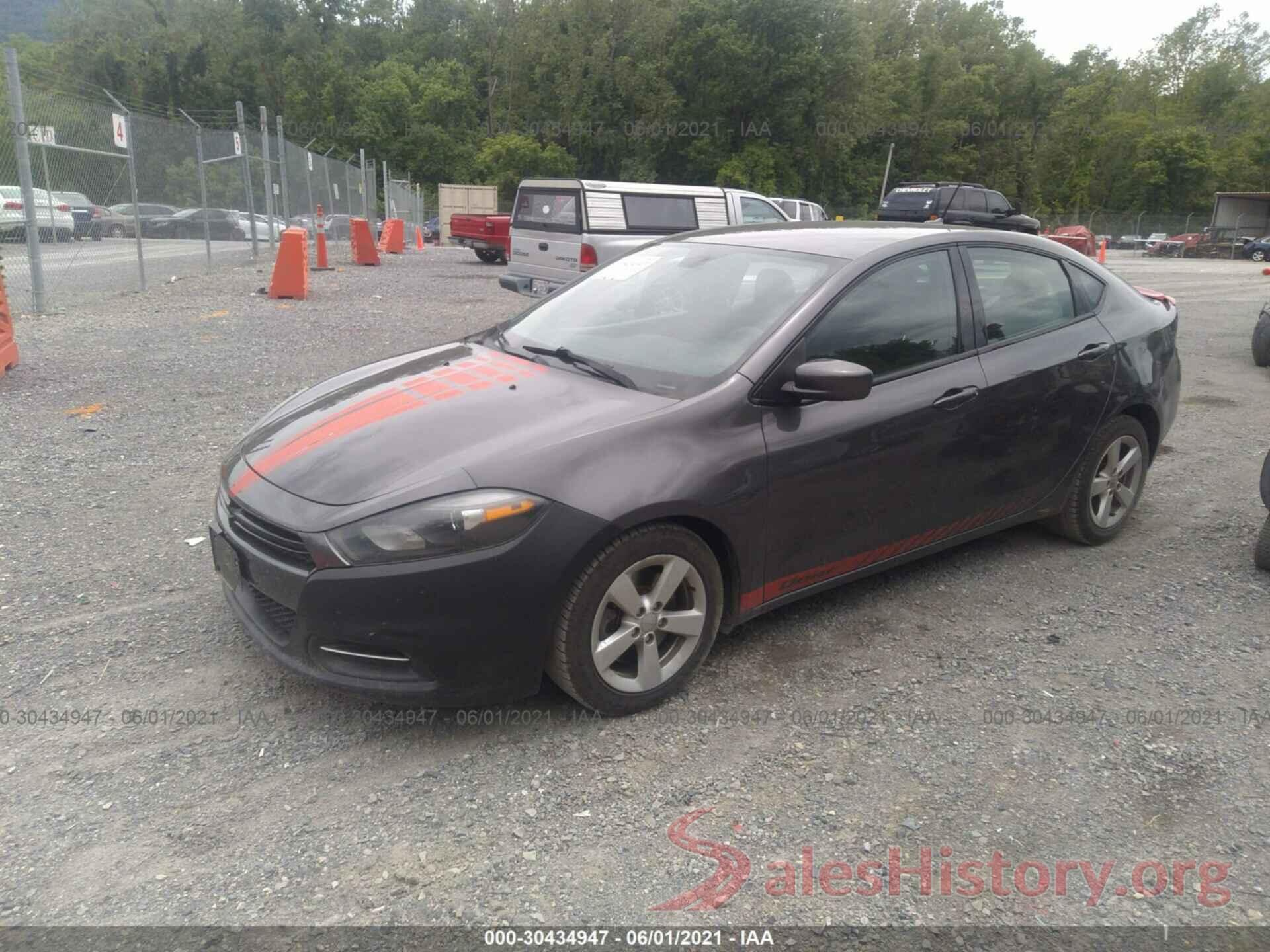 1C3CDFBB1GD661255 2016 DODGE DART