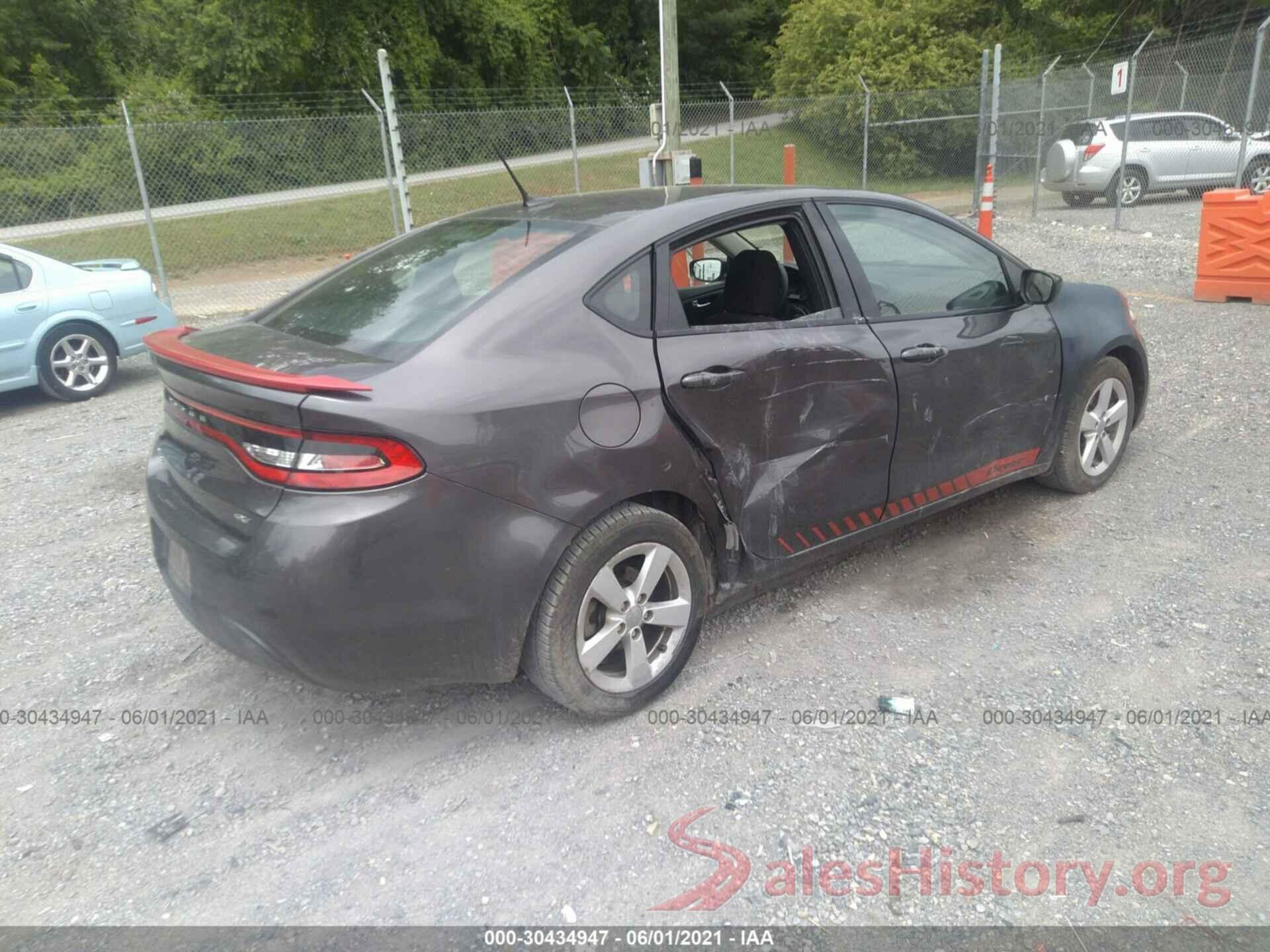 1C3CDFBB1GD661255 2016 DODGE DART