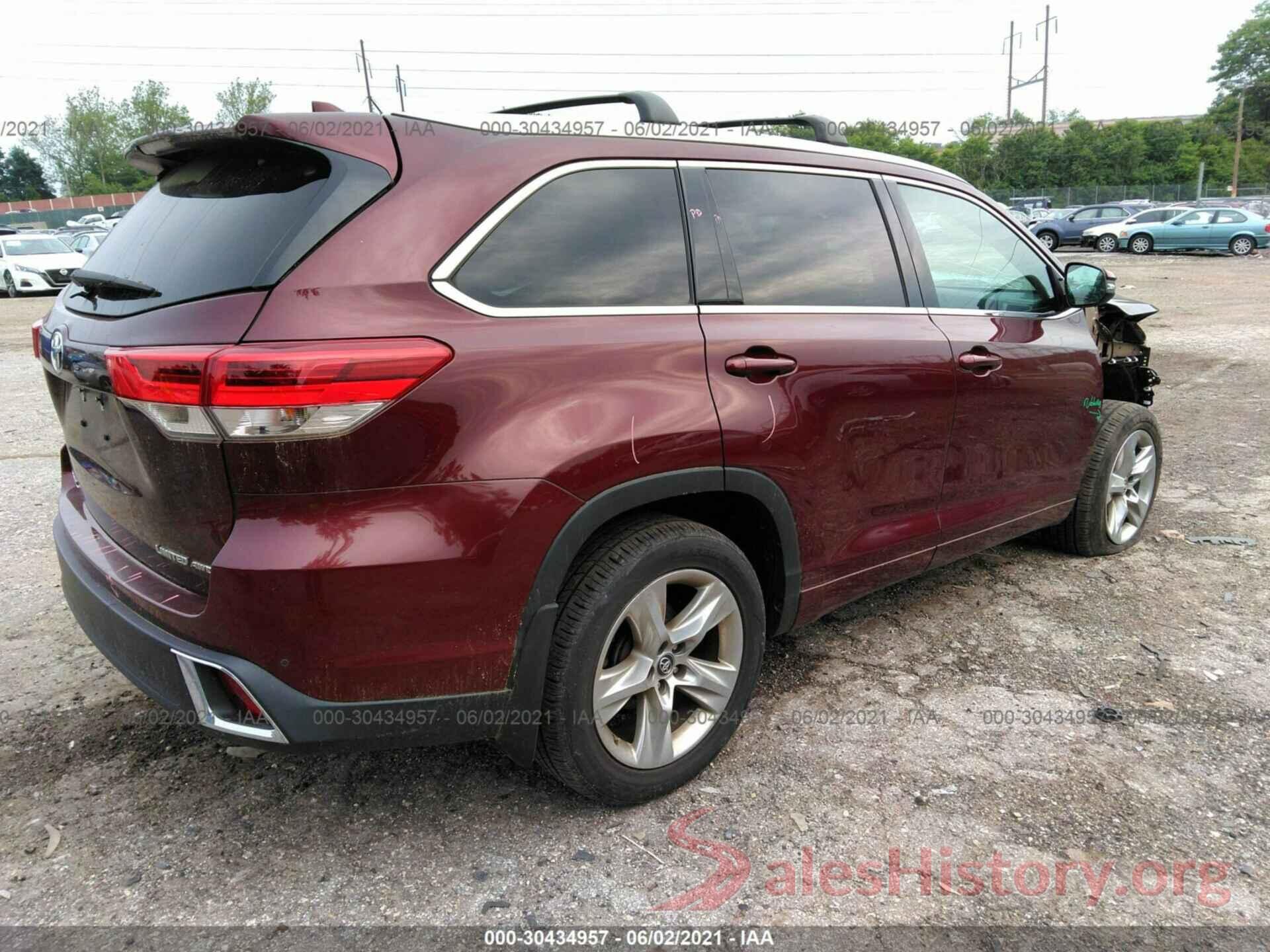 5TDDZRFH4HS379375 2017 TOYOTA HIGHLANDER