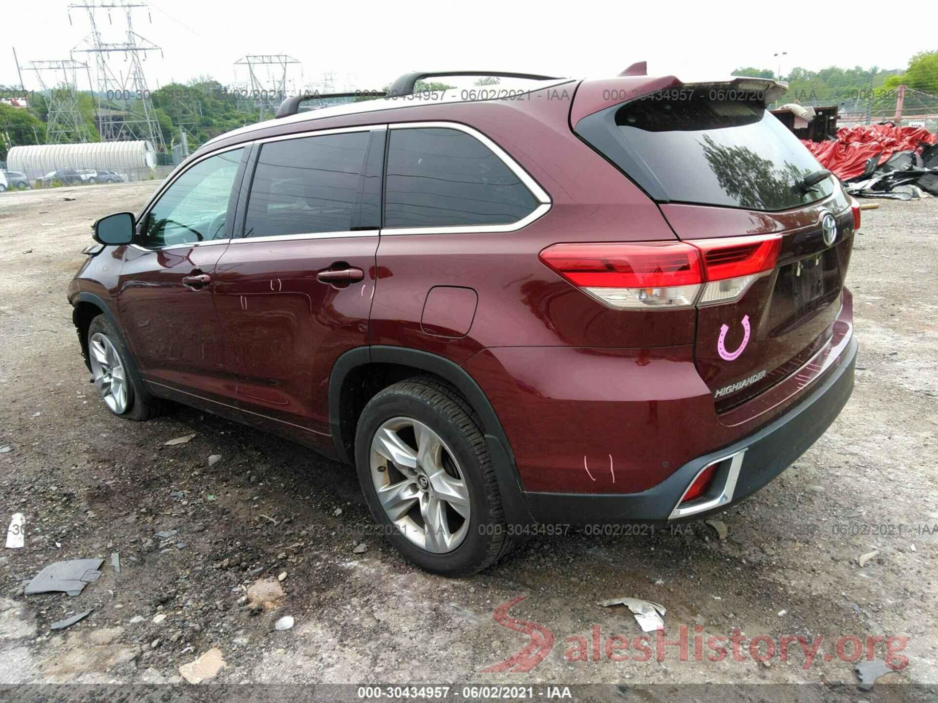 5TDDZRFH4HS379375 2017 TOYOTA HIGHLANDER