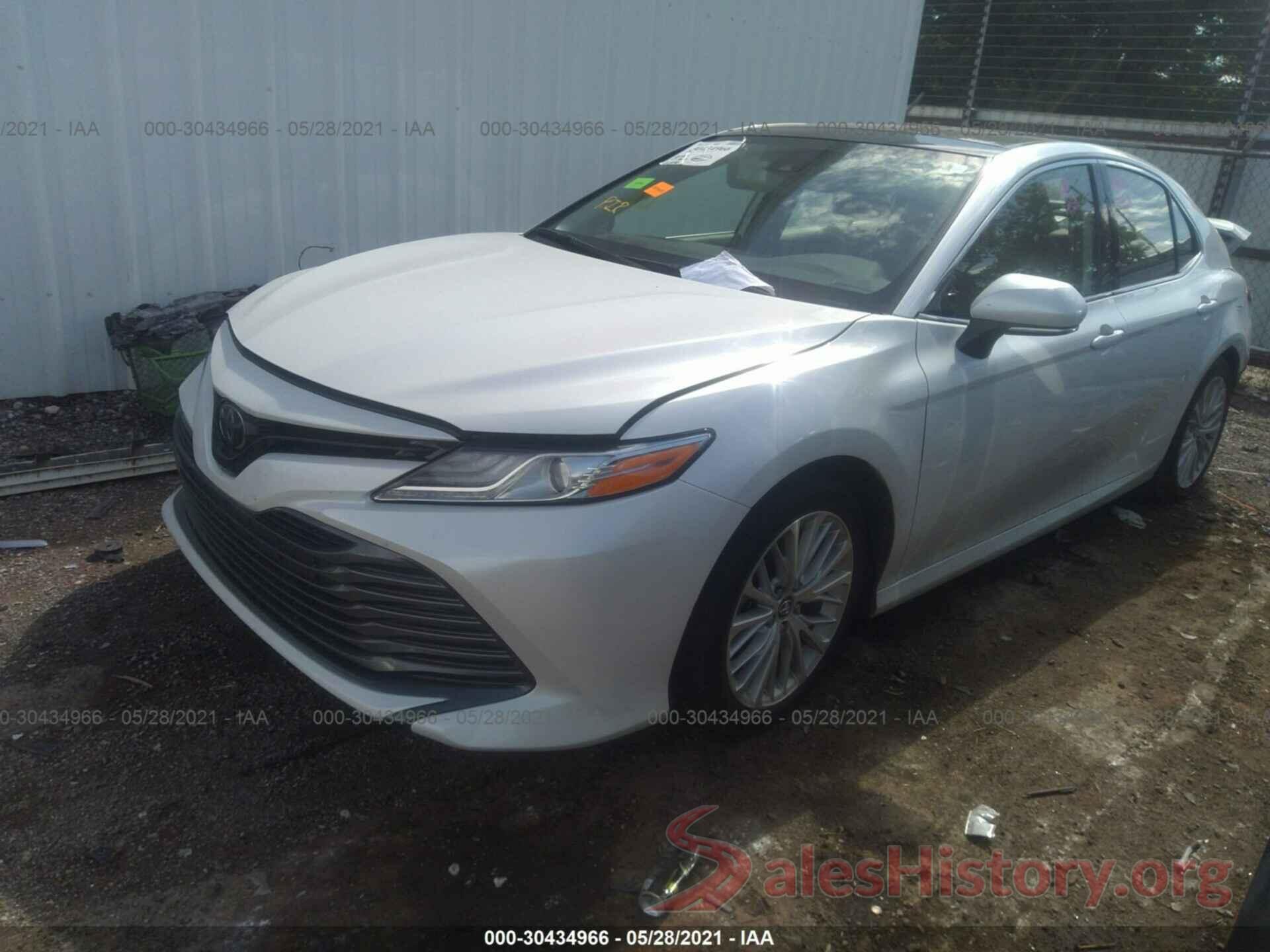 4T1B11HK0KU724067 2019 TOYOTA CAMRY