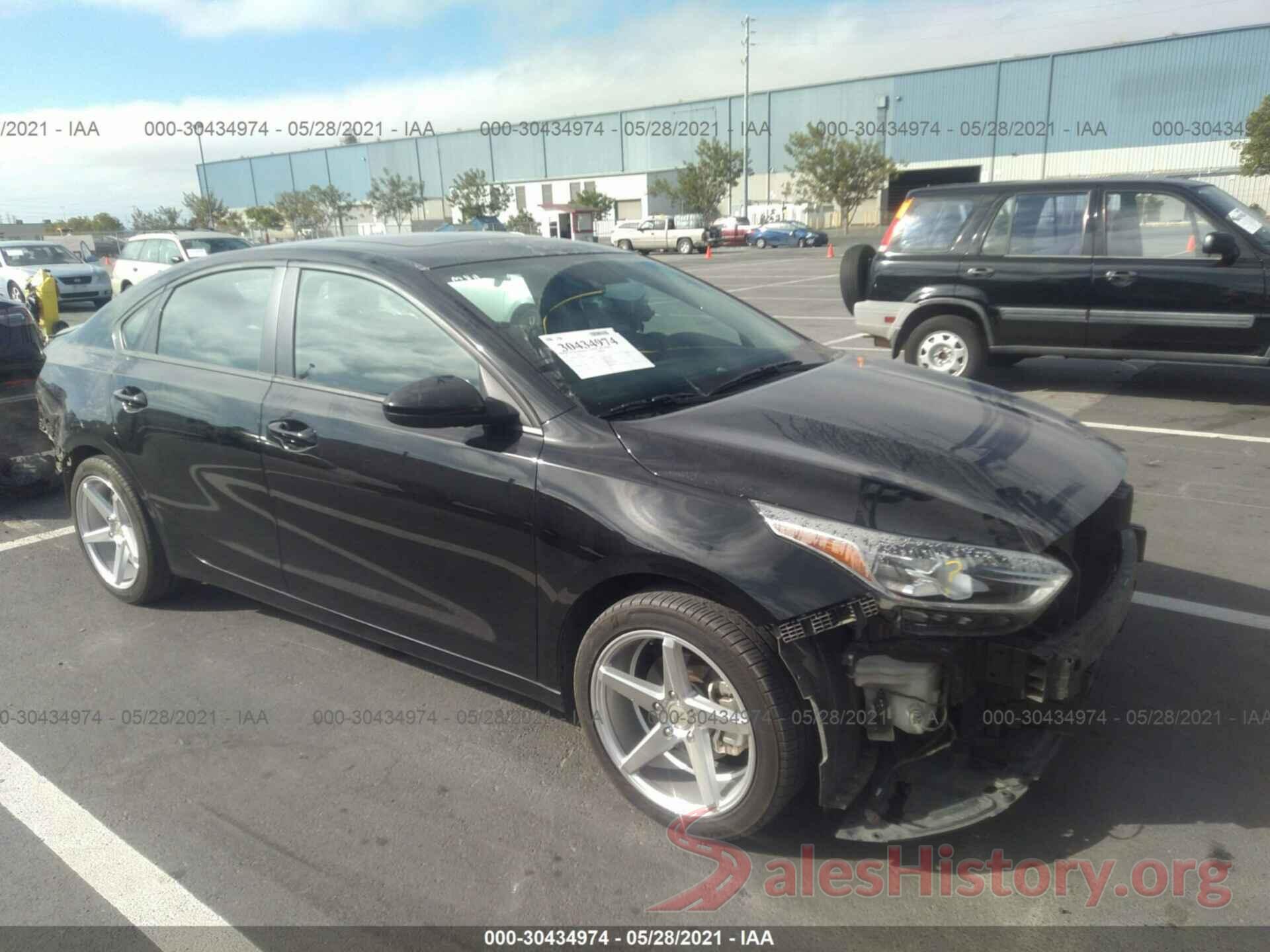 3KPF34AD1KE018916 2019 KIA FORTE