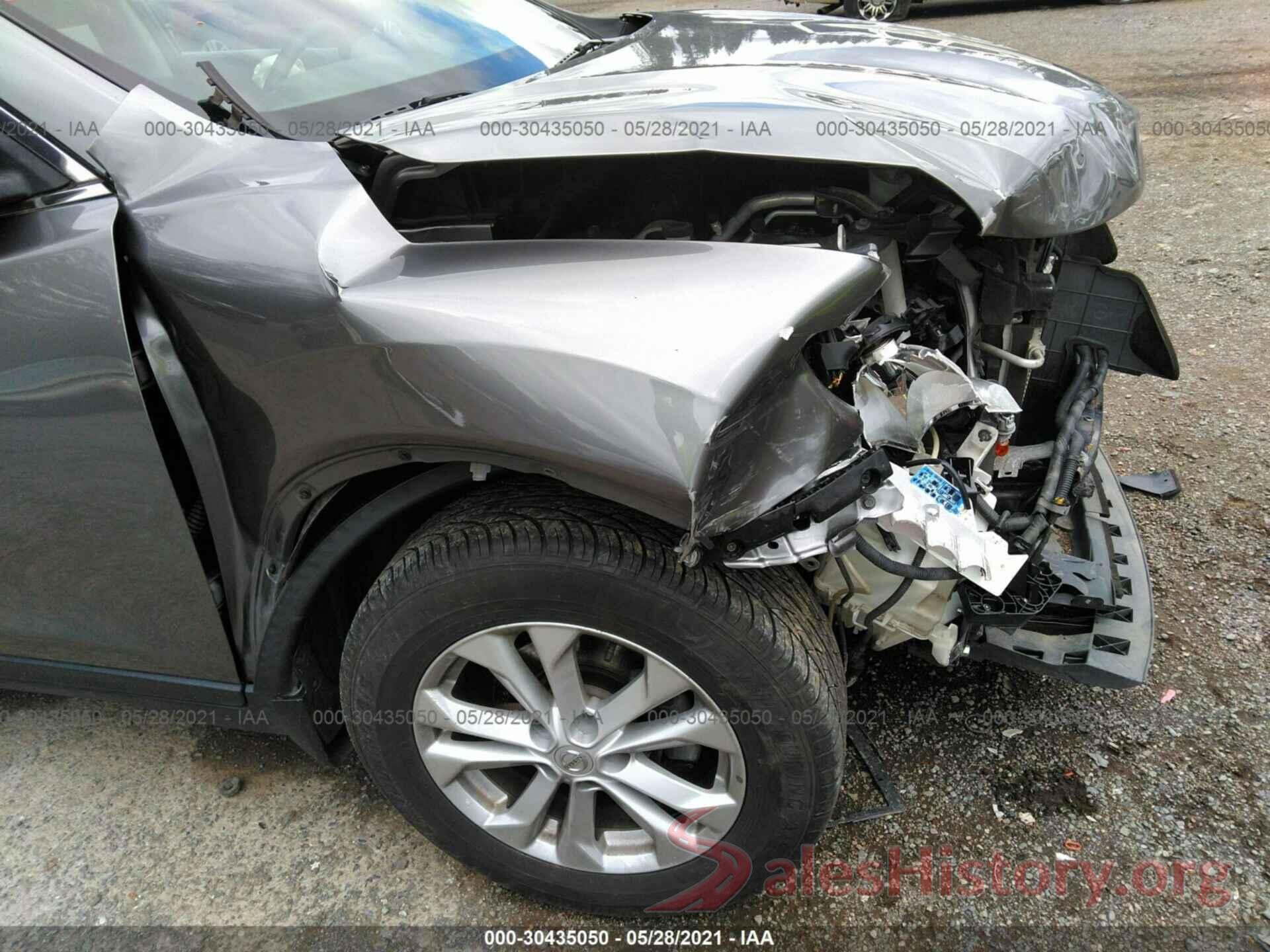 KNMAT2MV0GP684059 2016 NISSAN ROGUE