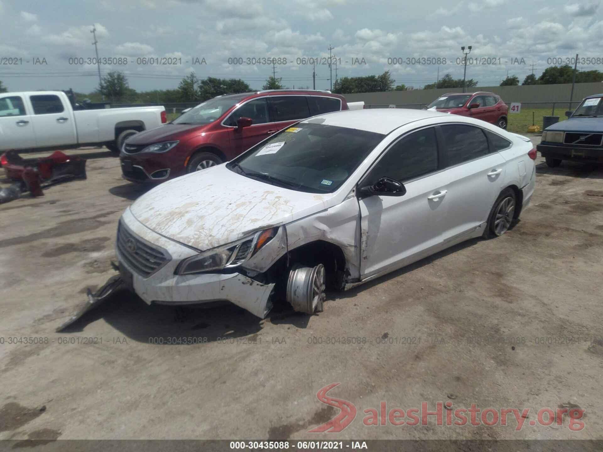 5NPE24AF5GH309972 2016 HYUNDAI SONATA