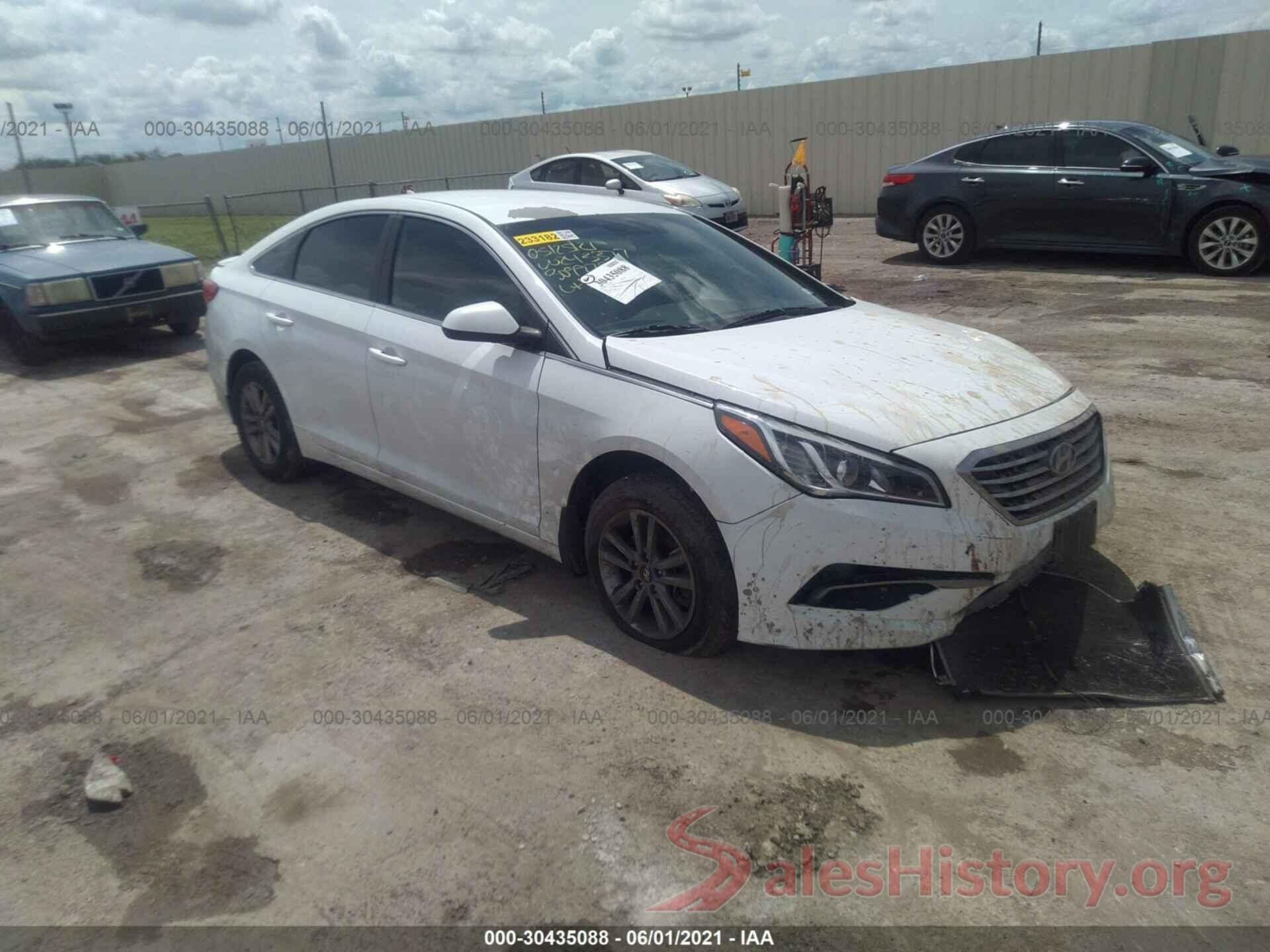 5NPE24AF5GH309972 2016 HYUNDAI SONATA