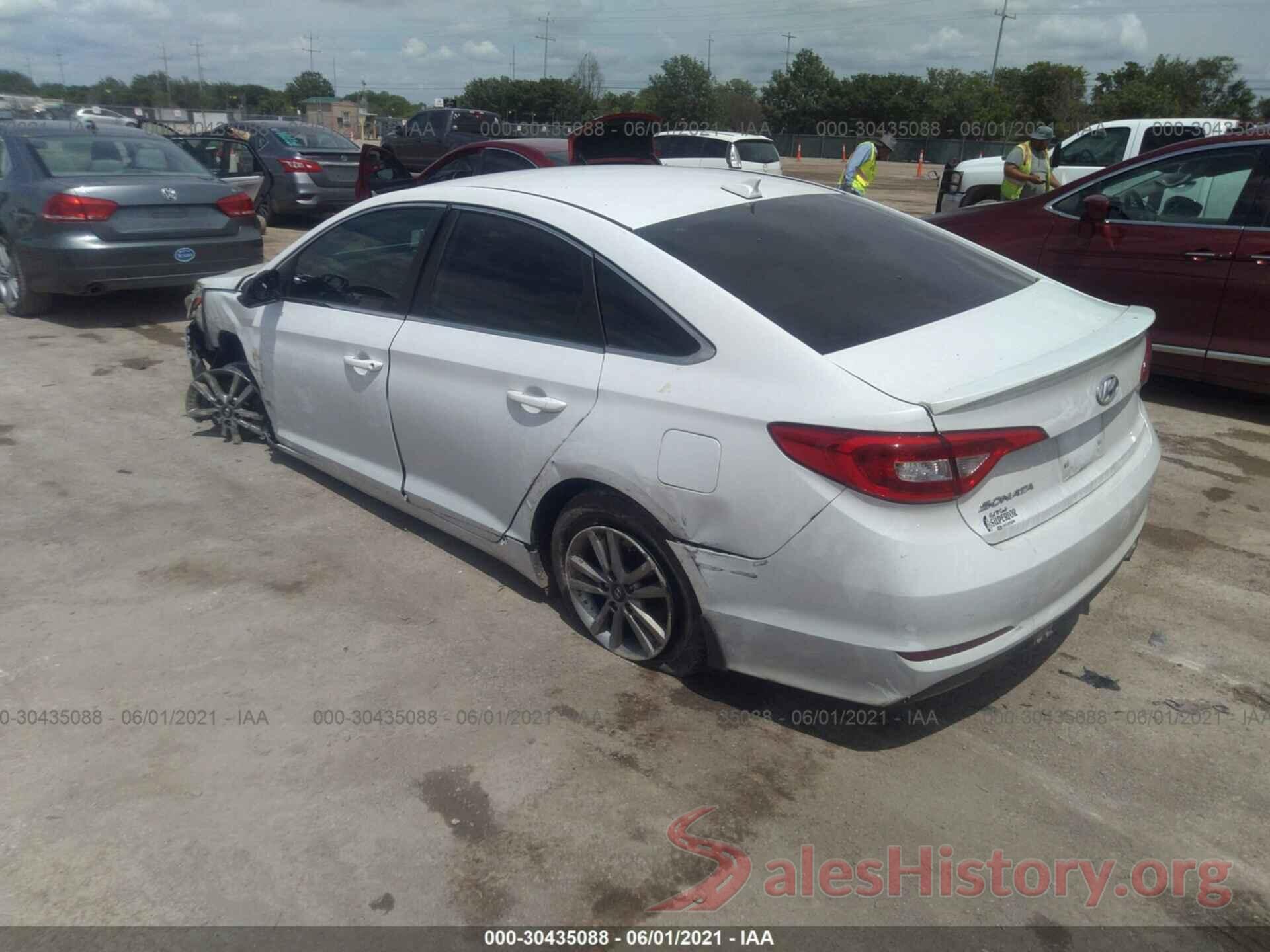 5NPE24AF5GH309972 2016 HYUNDAI SONATA