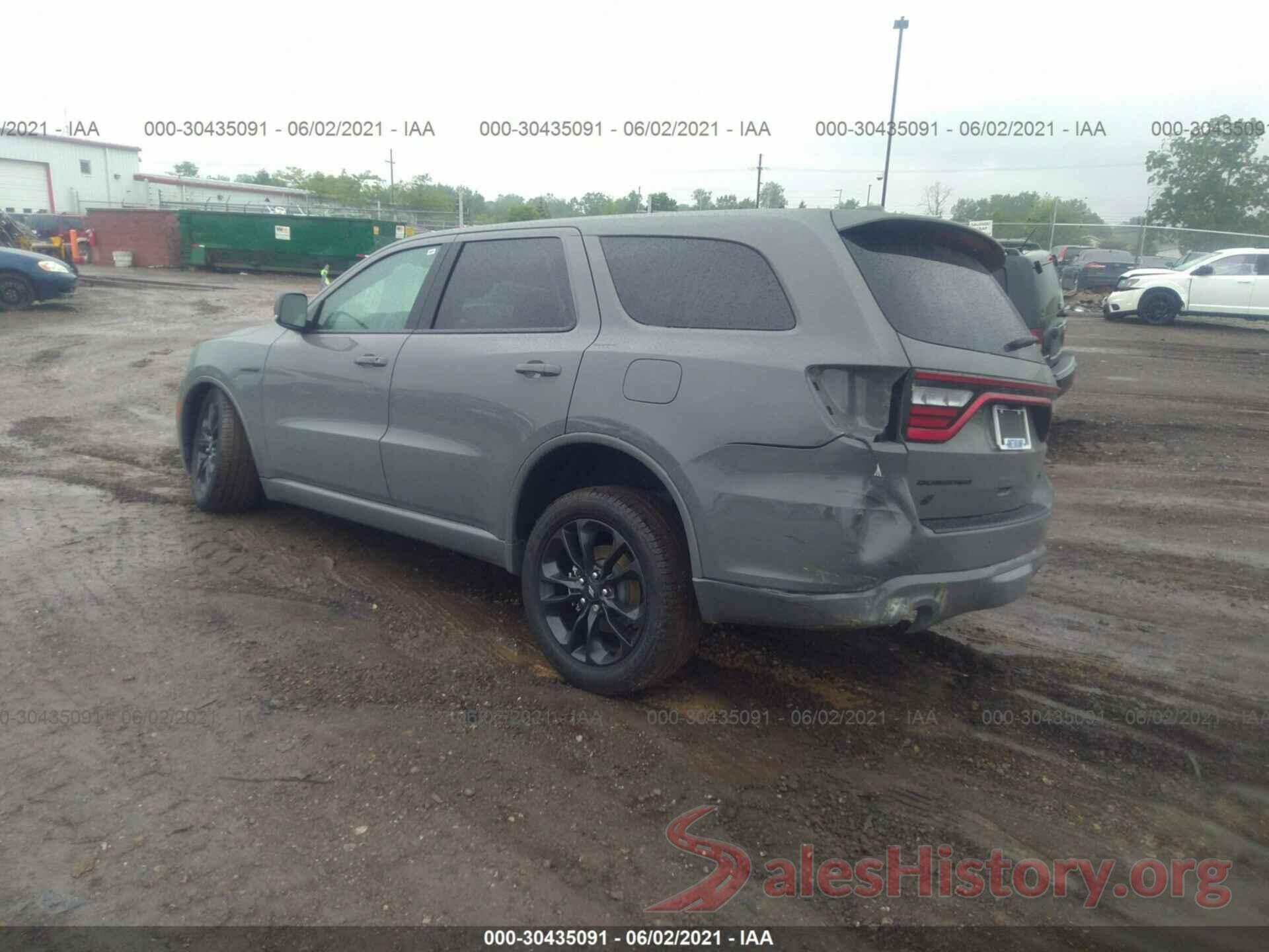 1C4SDJCT7MC758785 2021 DODGE DURANGO