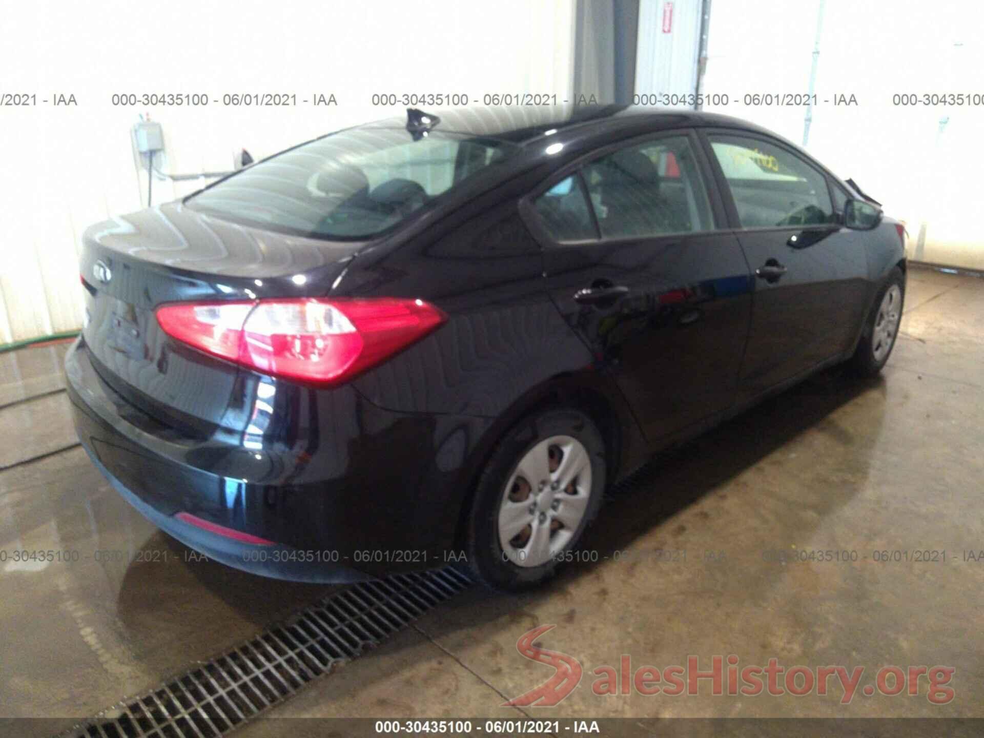 KNAFX4A68G5537922 2016 KIA FORTE