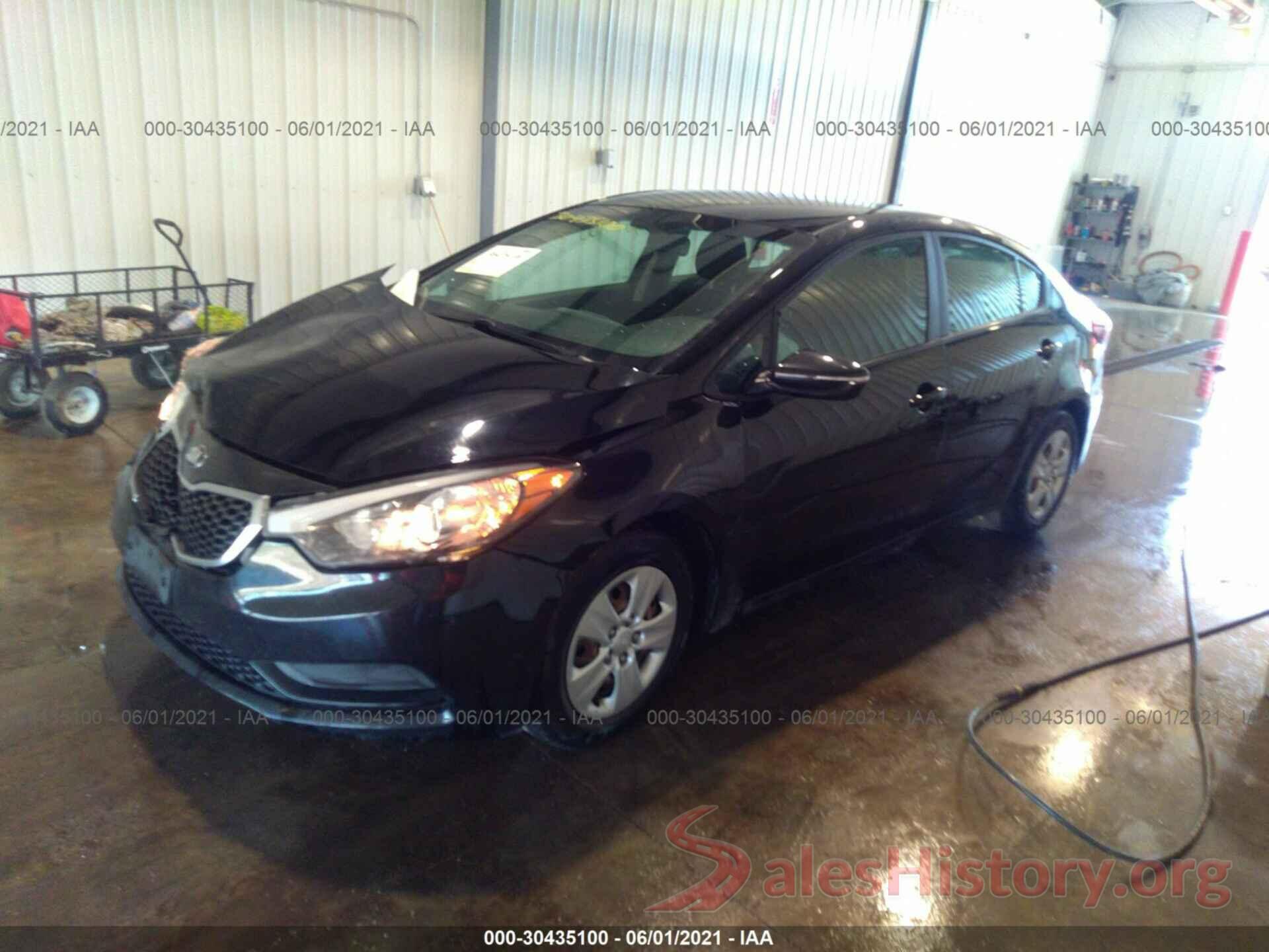 KNAFX4A68G5537922 2016 KIA FORTE