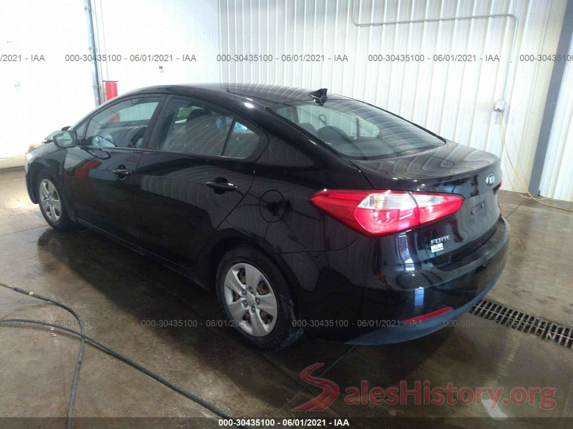 KNAFX4A68G5537922 2016 KIA FORTE