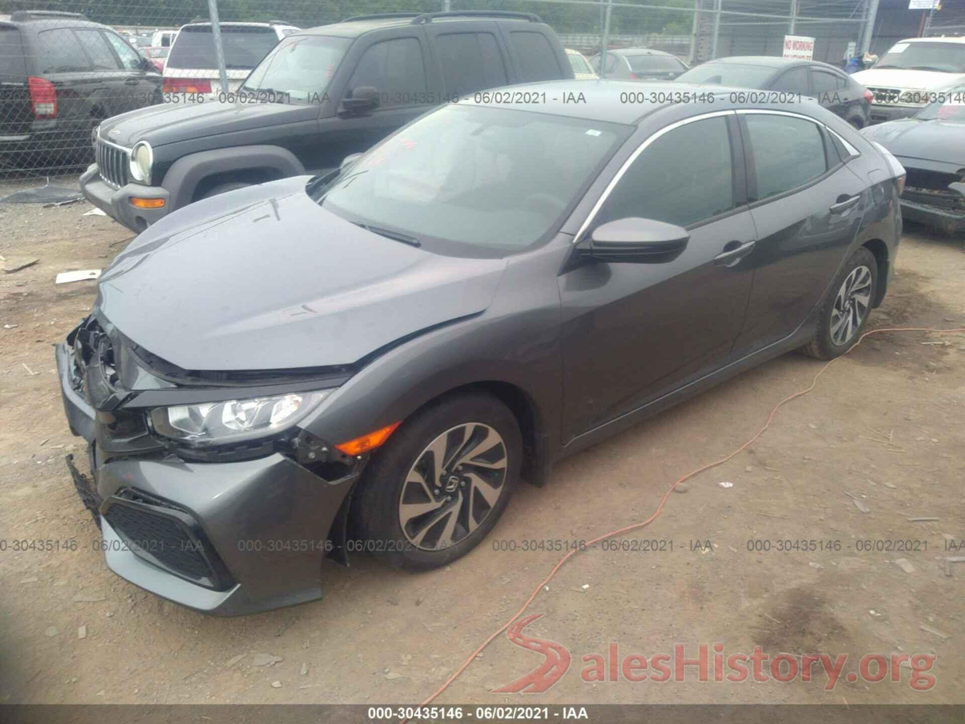 SHHFK7H21HU226952 2017 HONDA CIVIC HATCHBACK