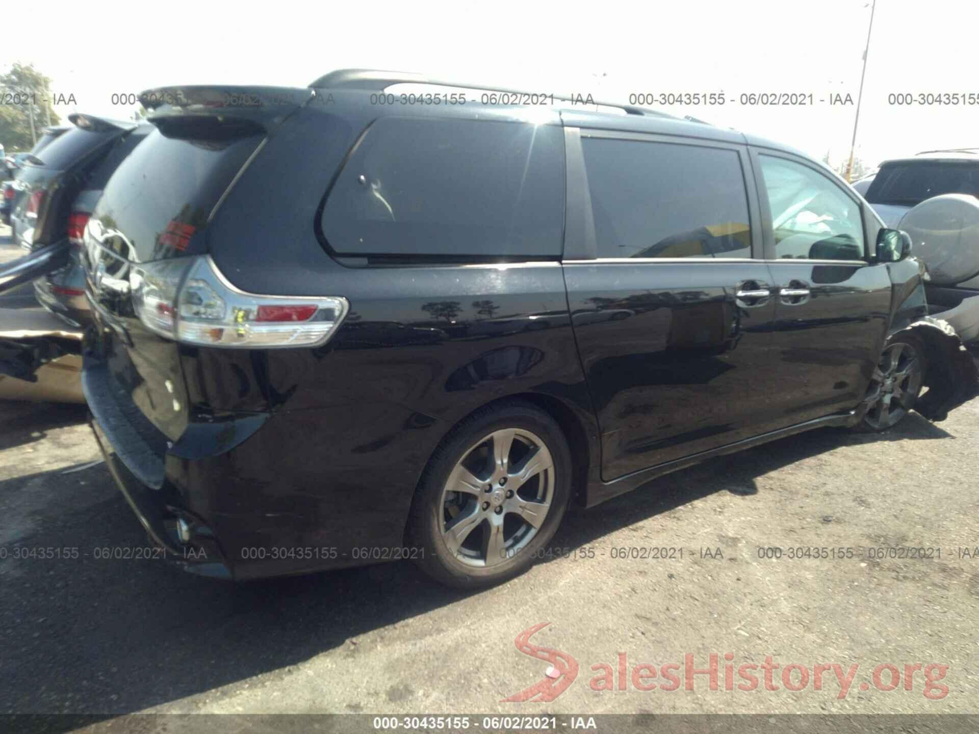 5TDXZ3DC7HS790593 2017 TOYOTA SIENNA