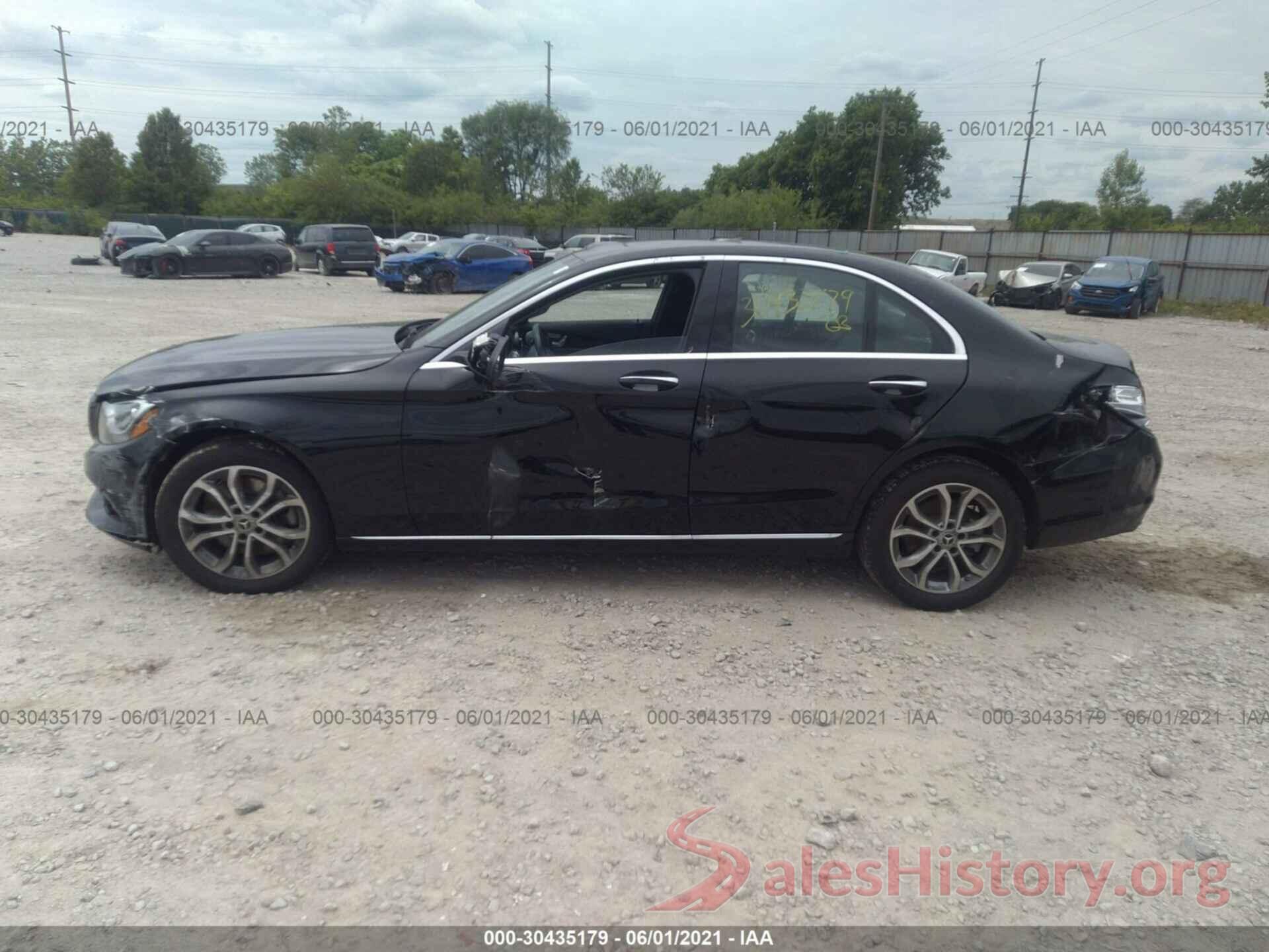 55SWF4KB9JU253057 2018 MERCEDES-BENZ C-CLASS