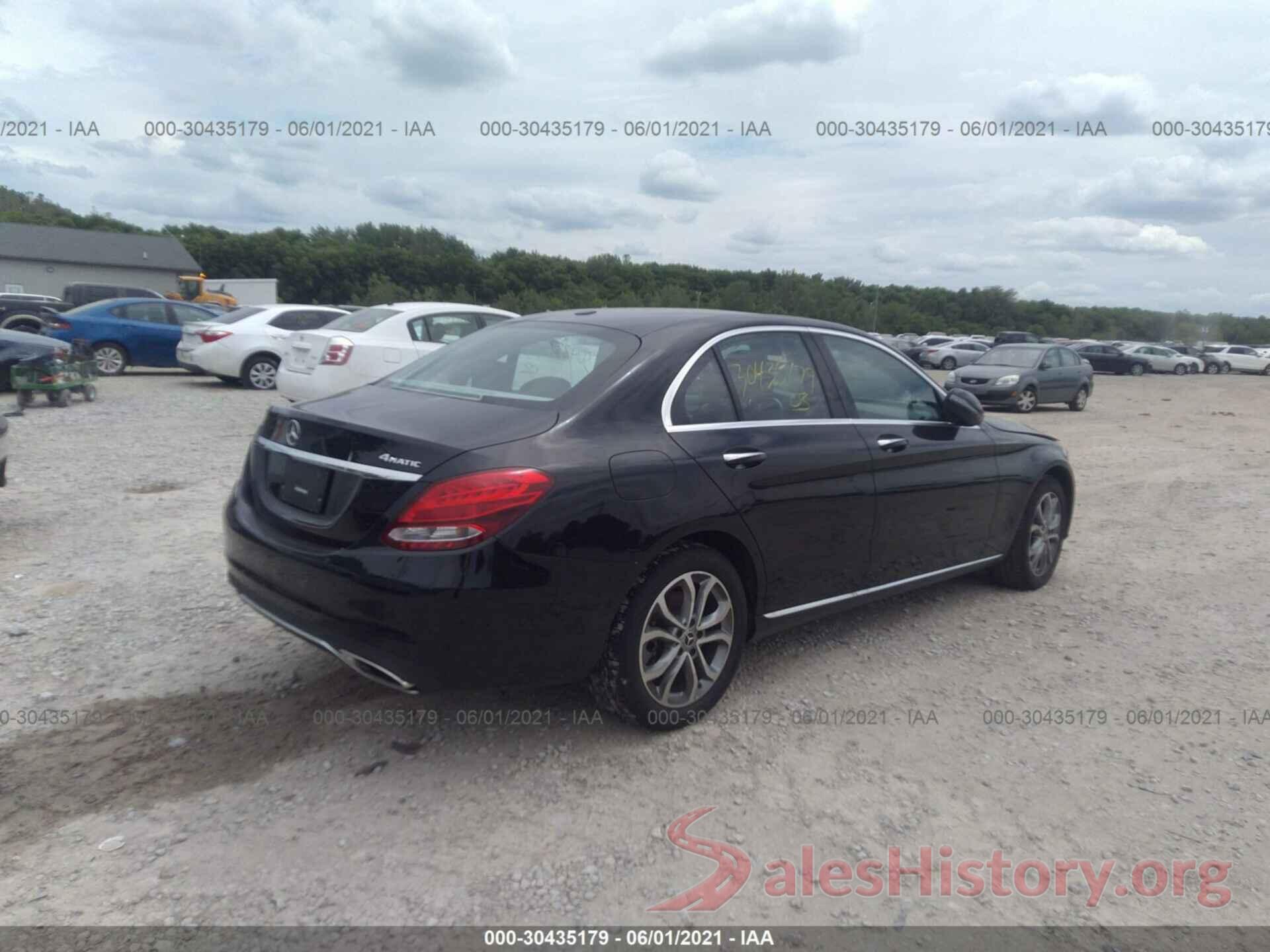 55SWF4KB9JU253057 2018 MERCEDES-BENZ C-CLASS