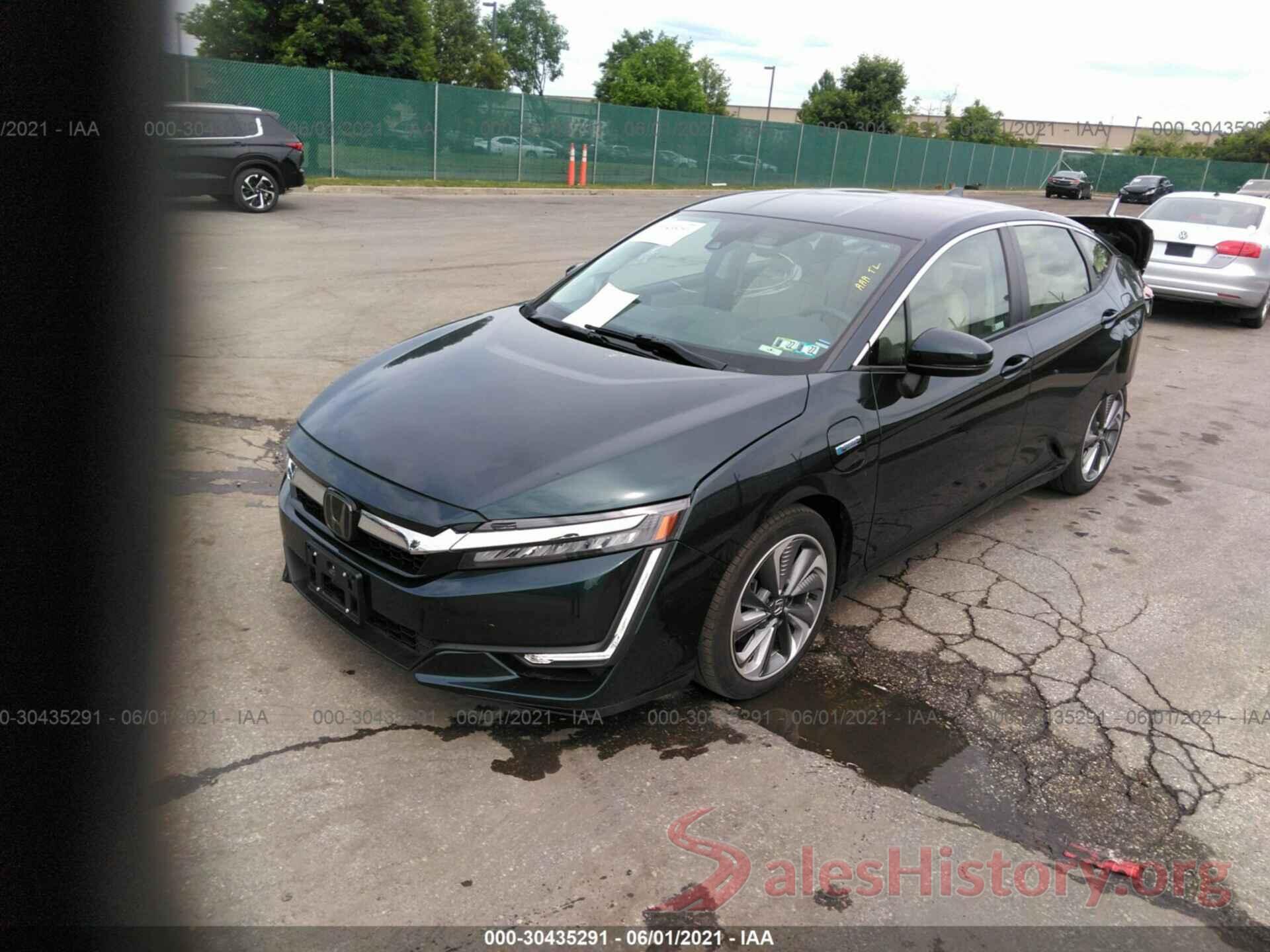 JHMZC5F1XJC016135 2018 HONDA CLARITY PLUG-IN HYBRID