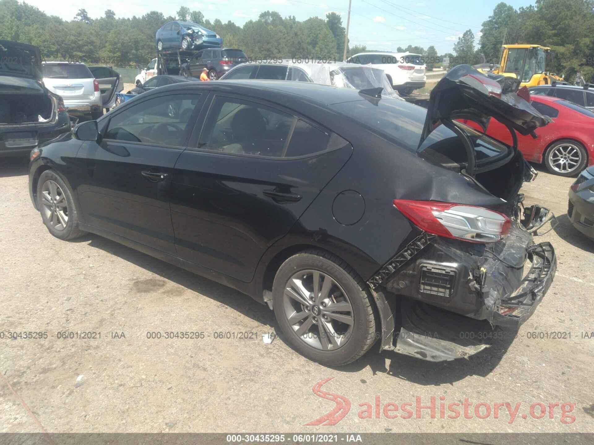 5NPD84LF5JH371919 2018 HYUNDAI ELANTRA