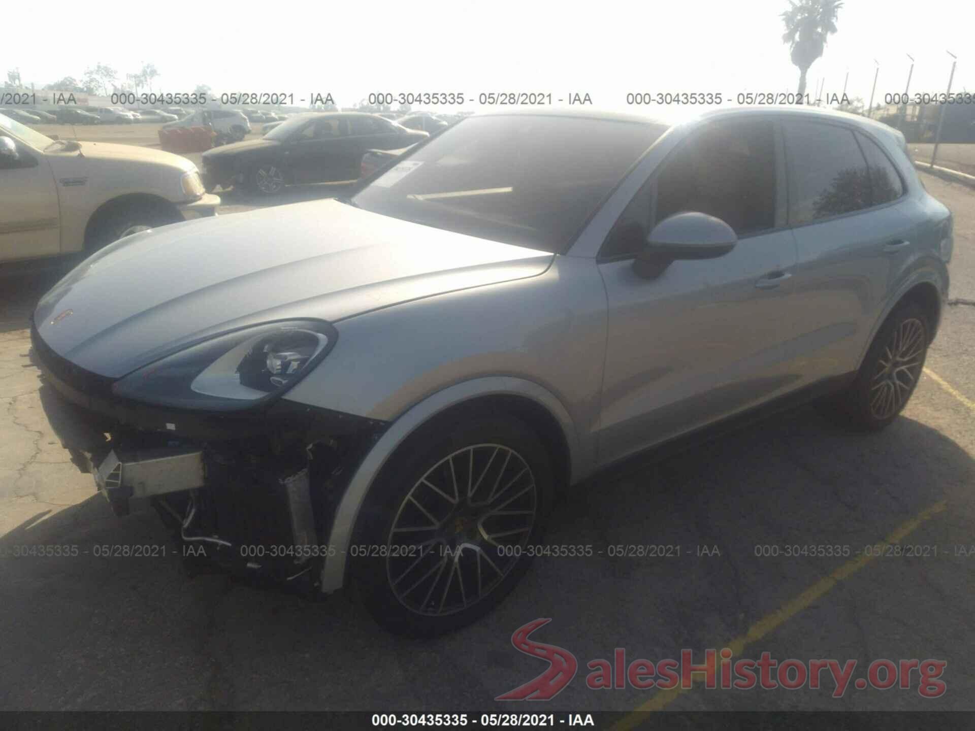 WP1AA2AY3LDA01141 2020 PORSCHE CAYENNE