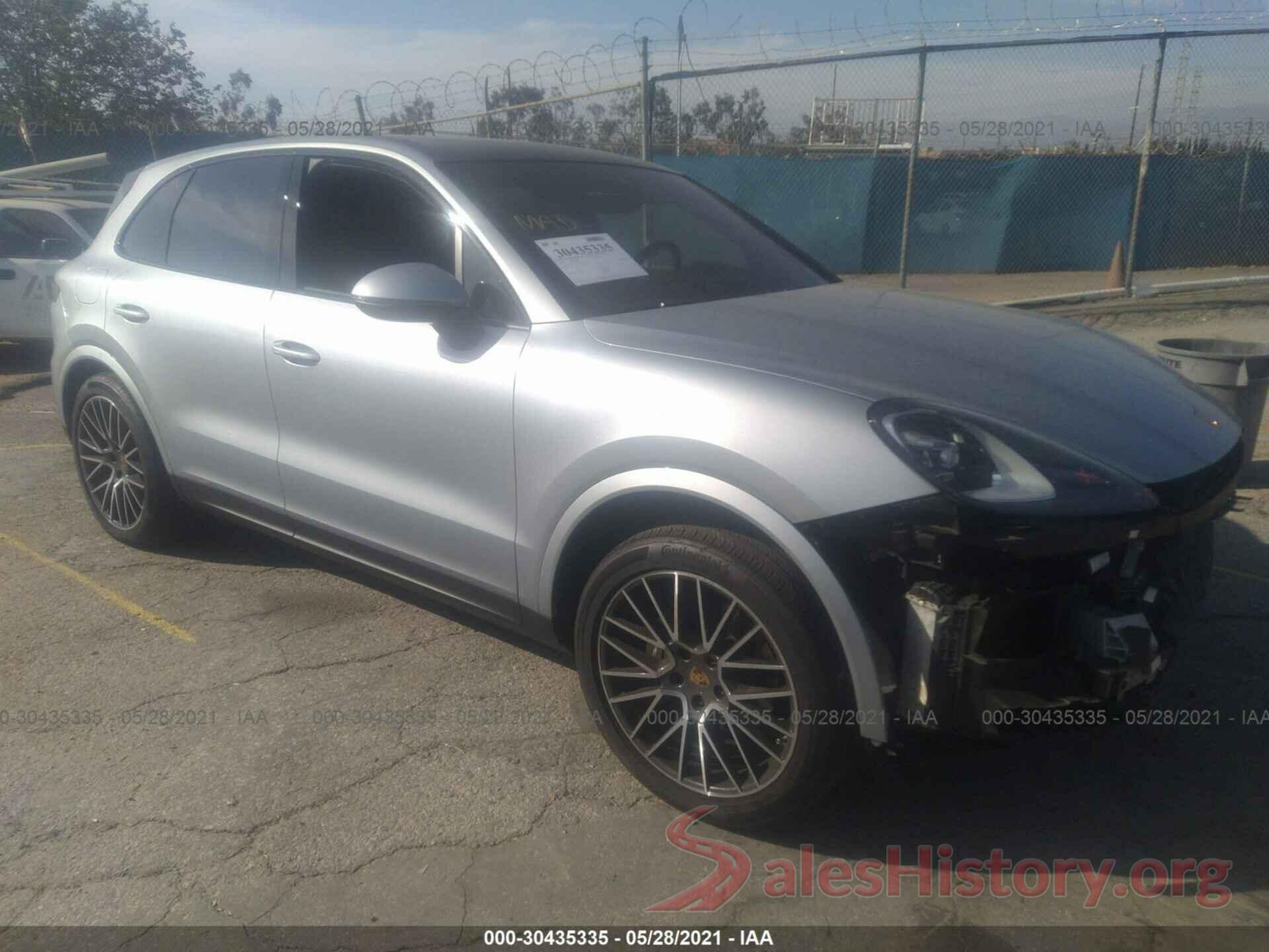 WP1AA2AY3LDA01141 2020 PORSCHE CAYENNE