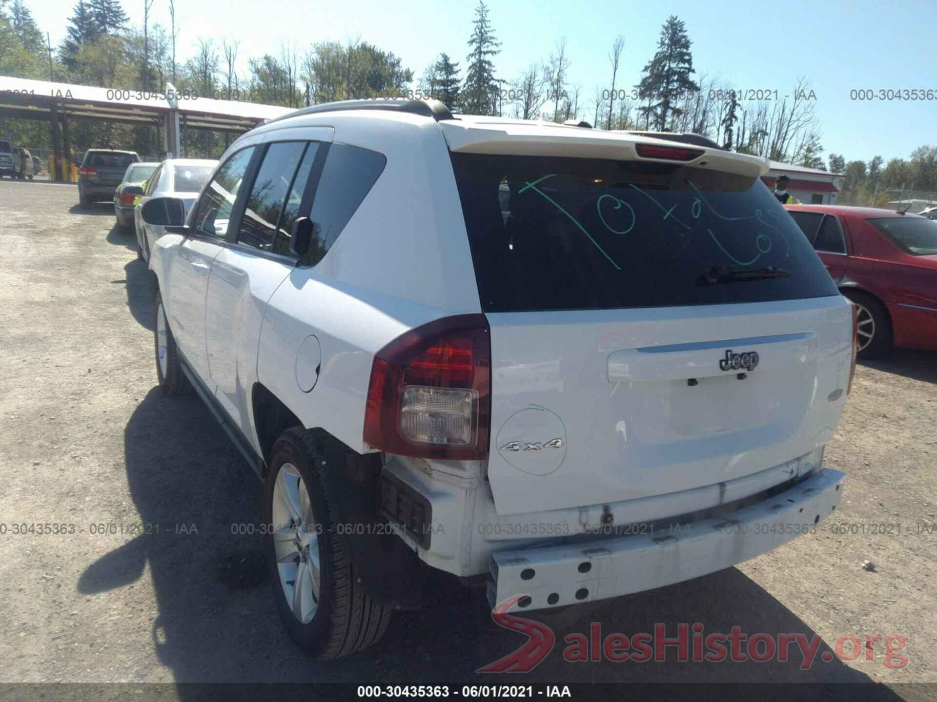 1C4NJDEB3GD630814 2016 JEEP COMPASS