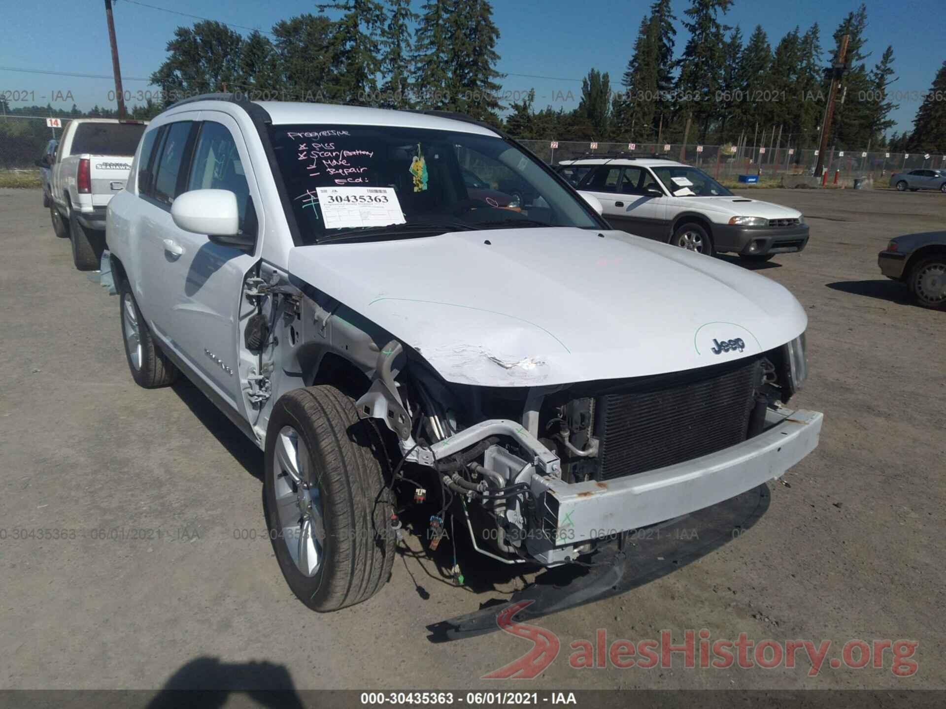 1C4NJDEB3GD630814 2016 JEEP COMPASS