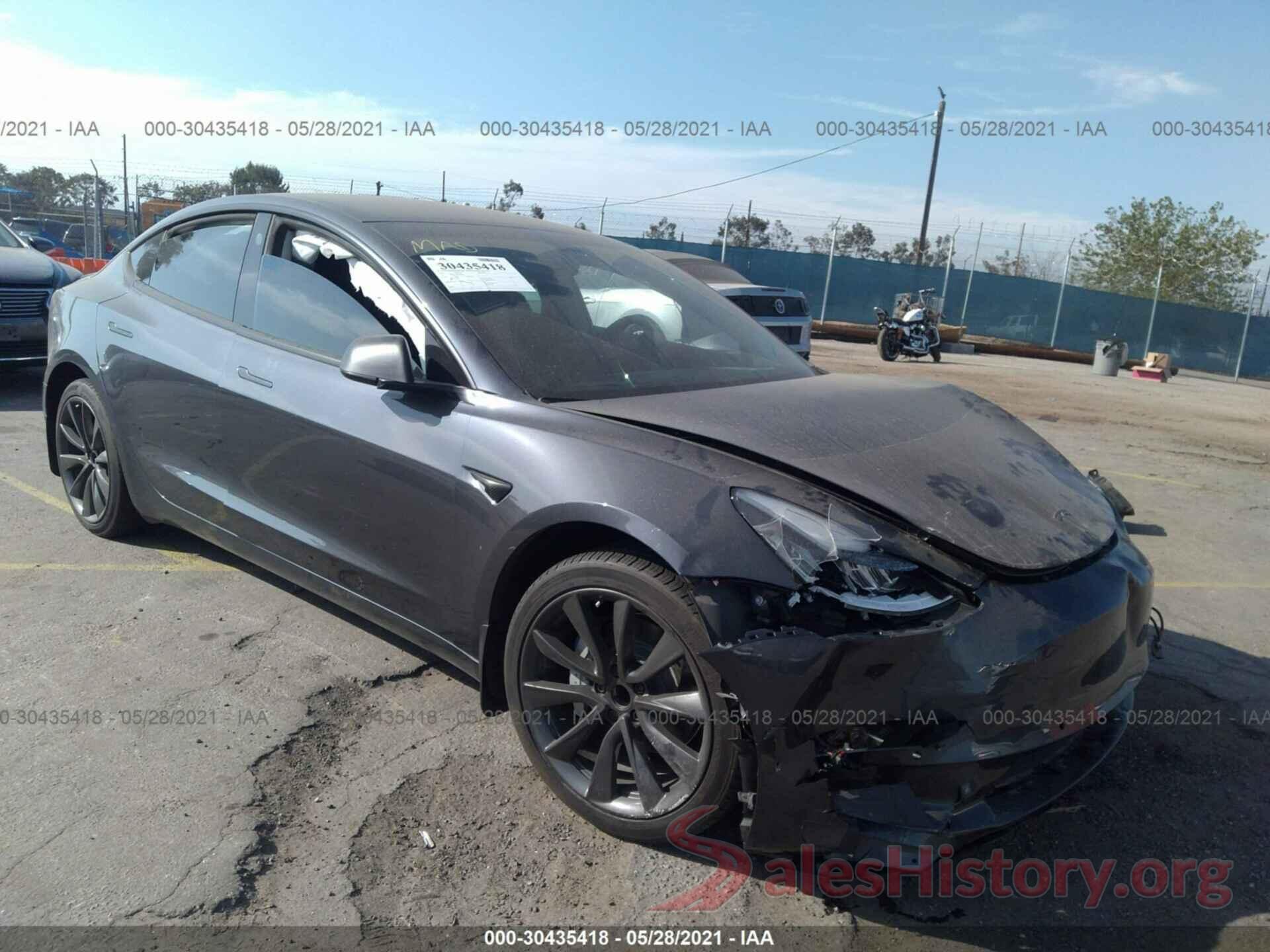 5YJ3E1EA7JF052895 2018 TESLA MODEL 3