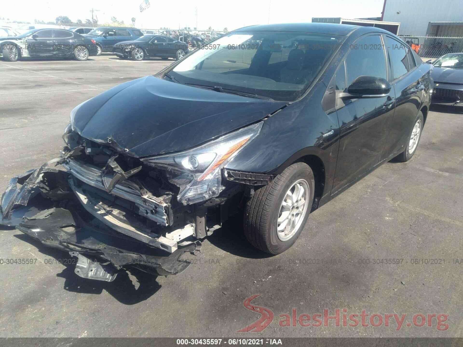 JTDKBRFU5G3505946 2016 TOYOTA PRIUS