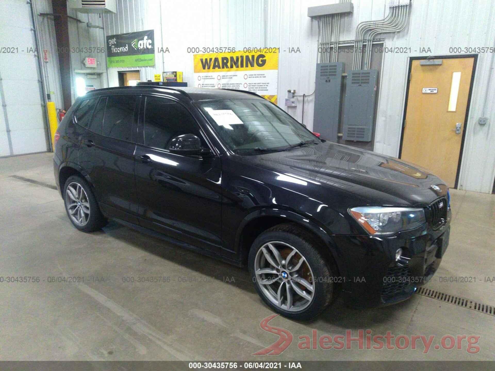 5UXWX9C58H0D98640 2017 BMW X3