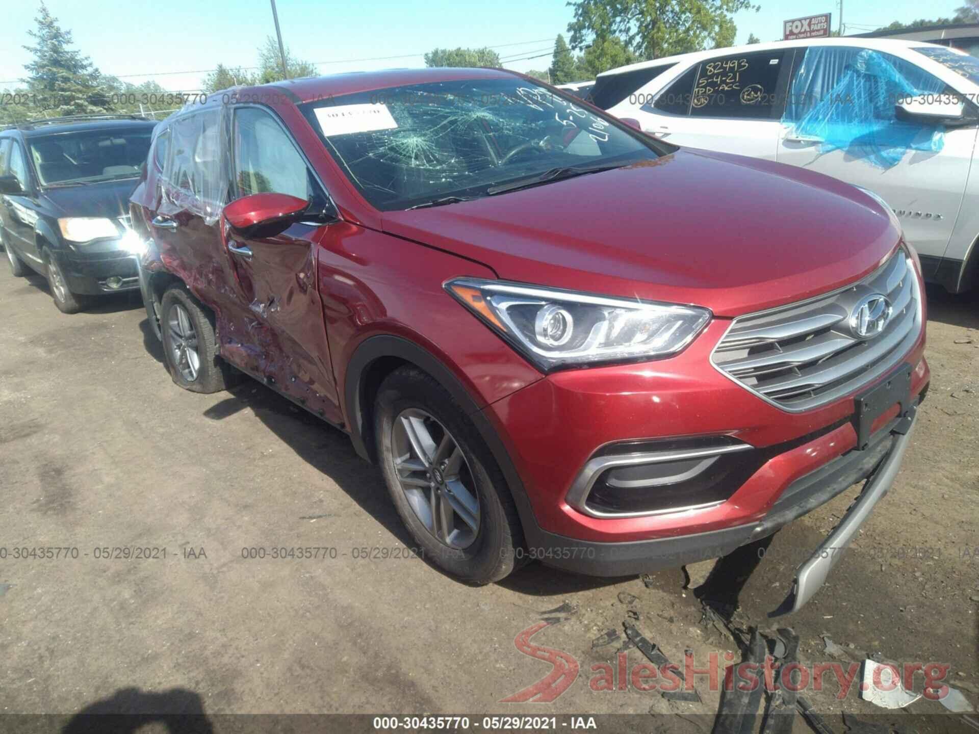 5XYZTDLB9HG442106 2017 HYUNDAI SANTA FE SPORT