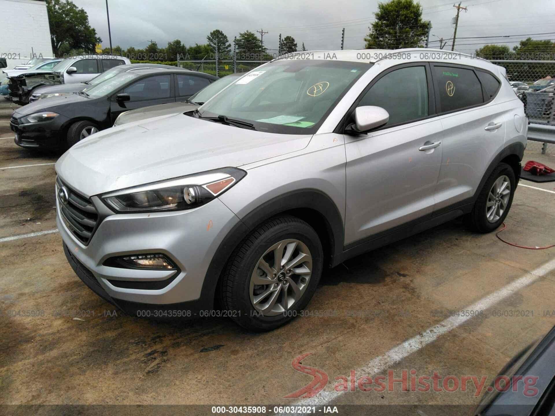 KM8J33A44GU122552 2016 HYUNDAI TUCSON