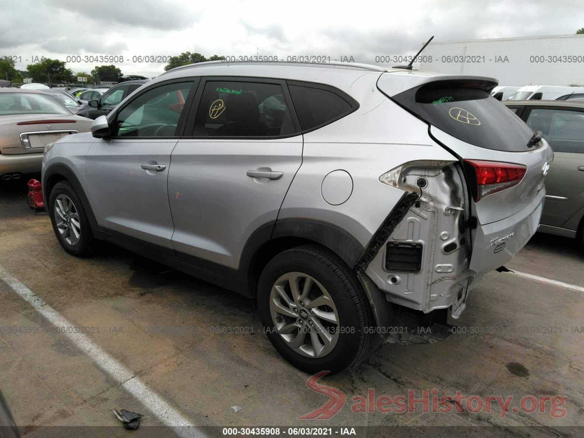 KM8J33A44GU122552 2016 HYUNDAI TUCSON