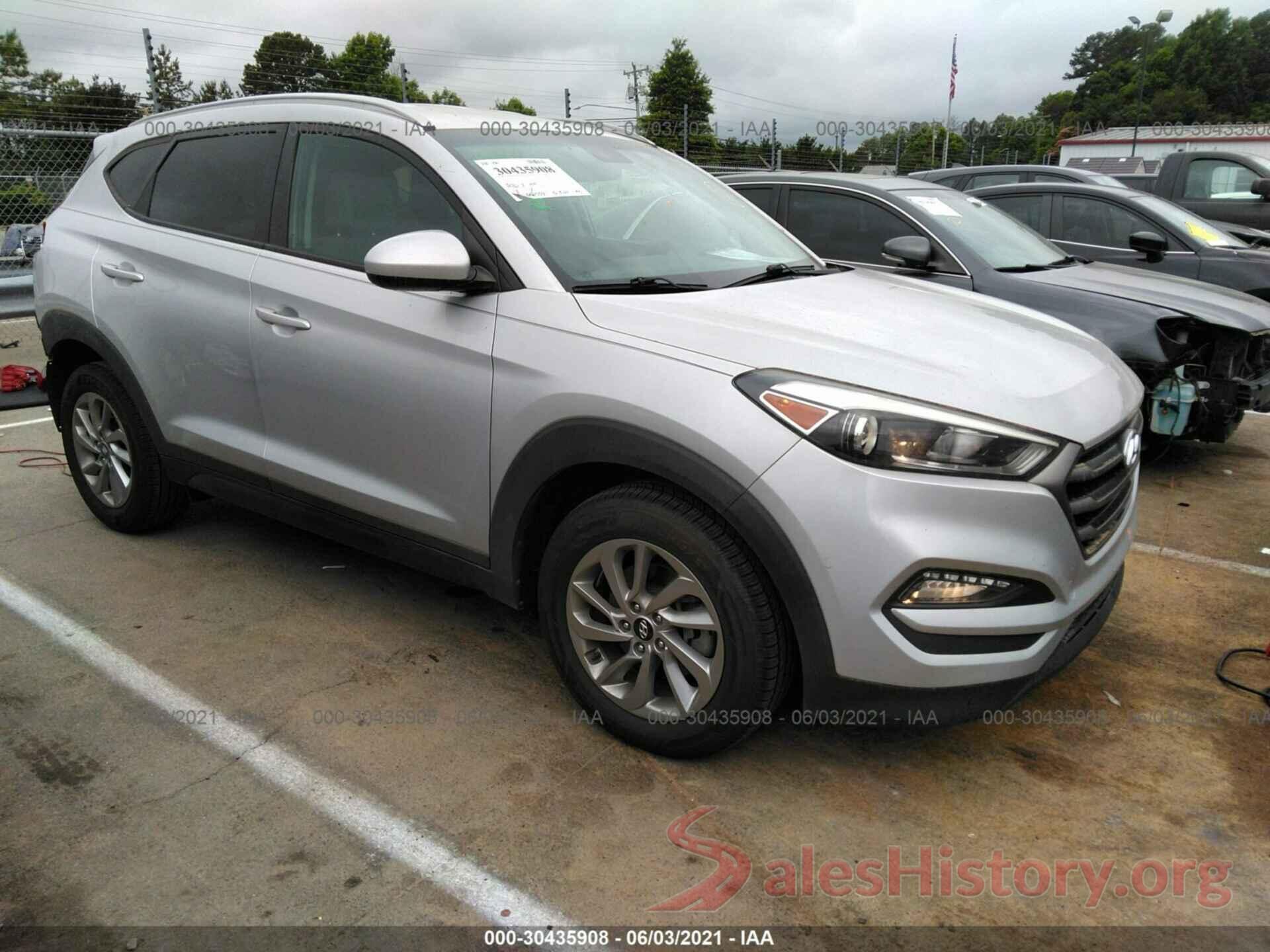 KM8J33A44GU122552 2016 HYUNDAI TUCSON