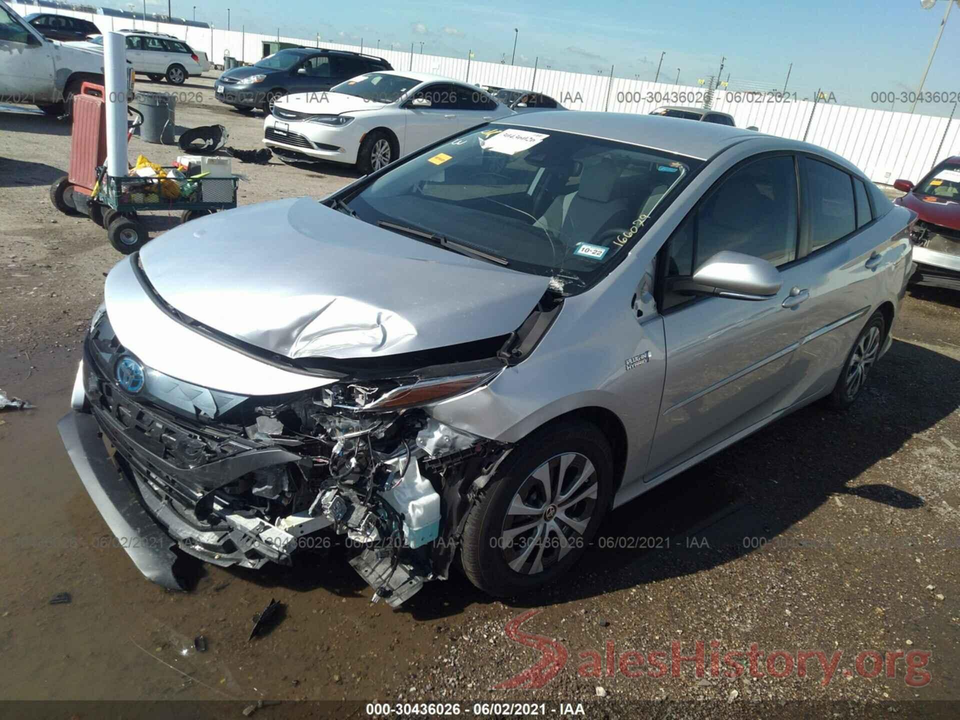 JTDKAMFP3M3166079 2021 TOYOTA PRIUS PRIME