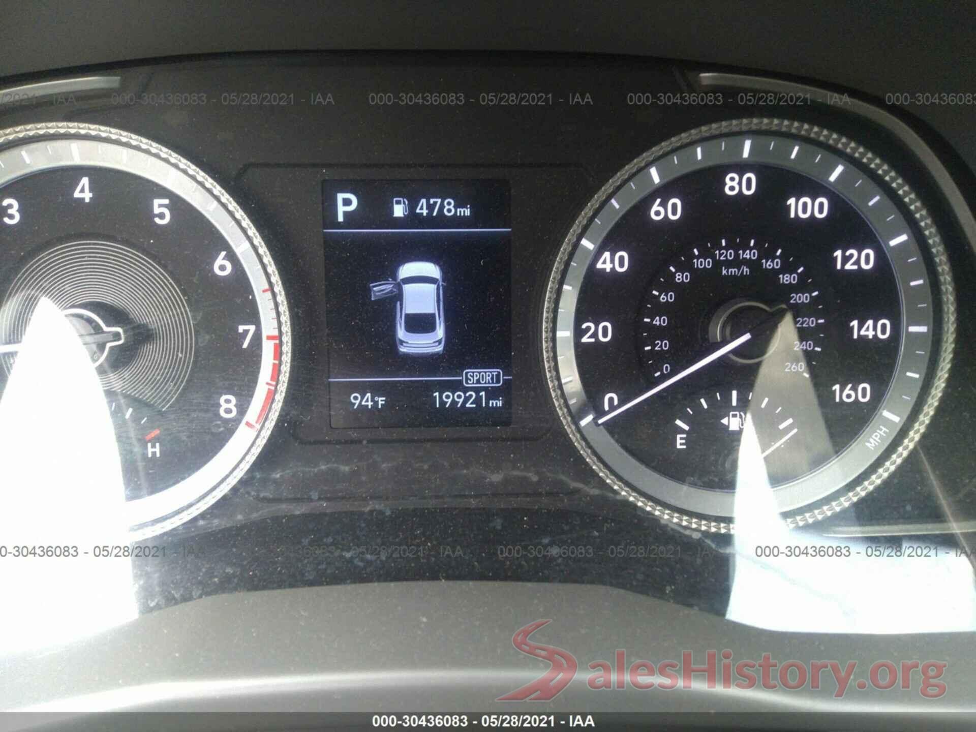 5NPEG4JA2MH071449 2021 HYUNDAI SONATA