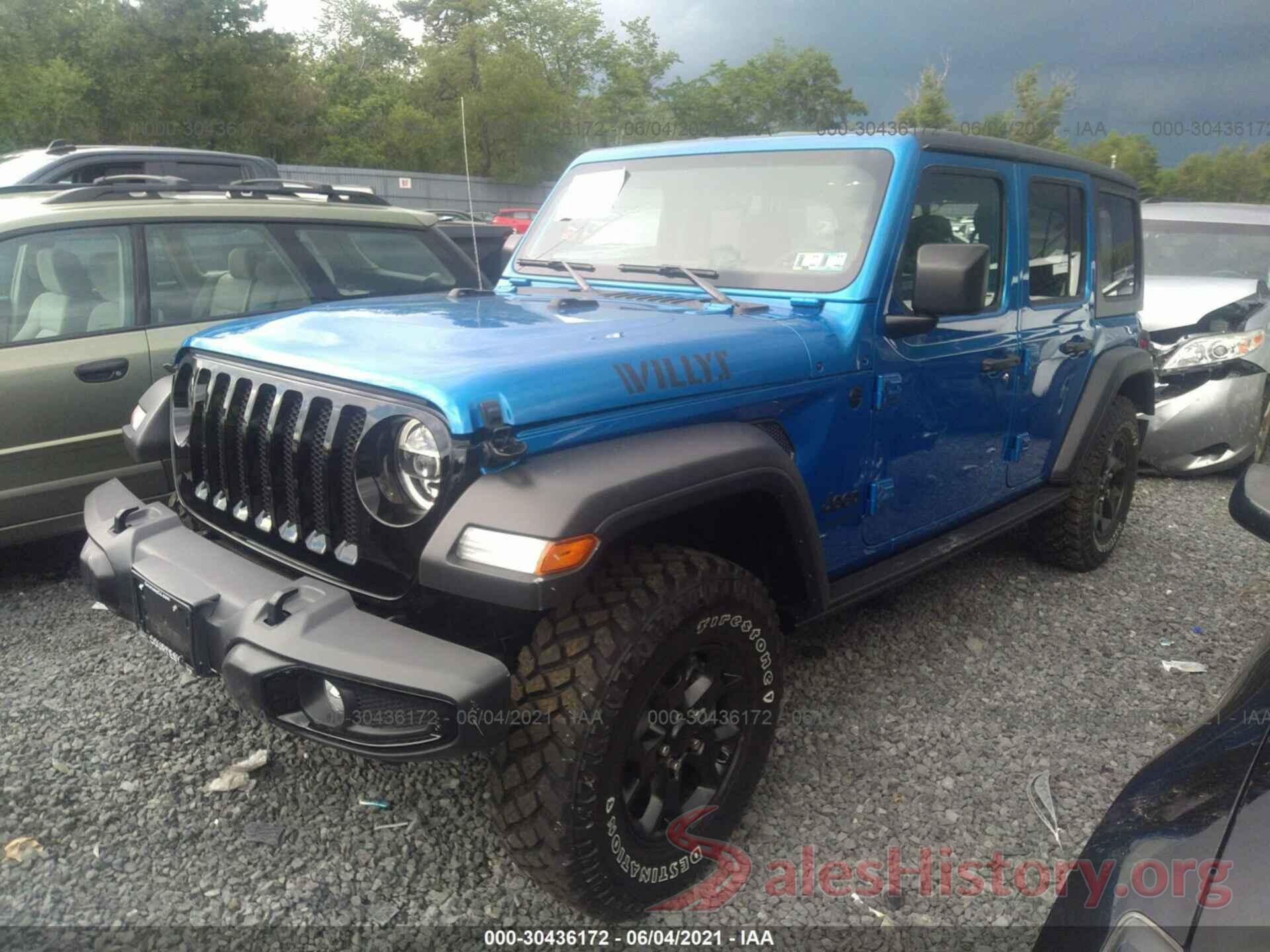 1C4HJXDG8MW725199 2021 JEEP WRANGLER