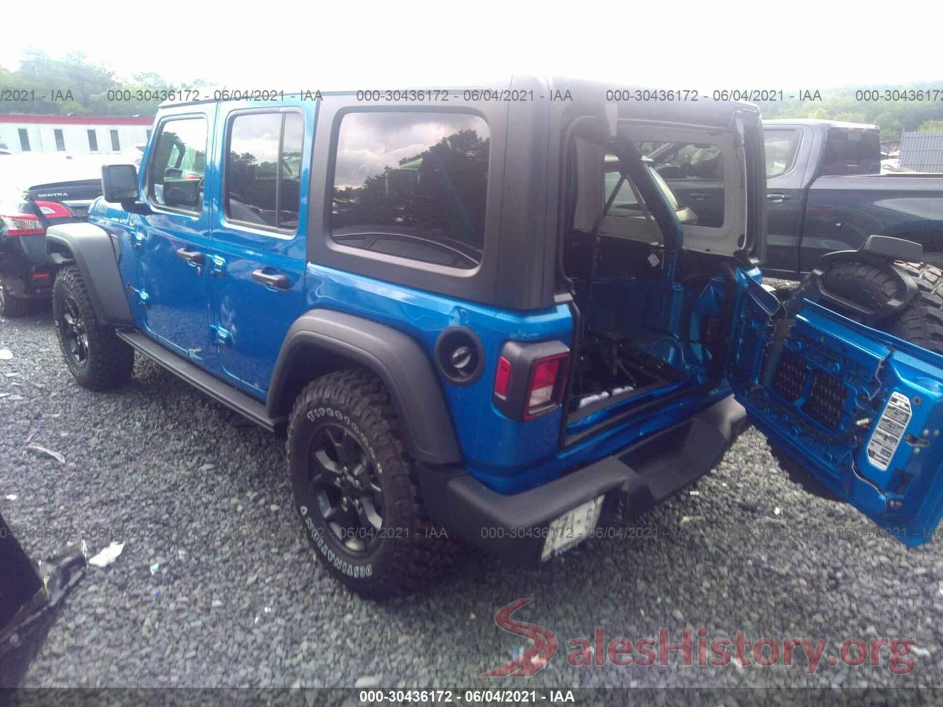 1C4HJXDG8MW725199 2021 JEEP WRANGLER