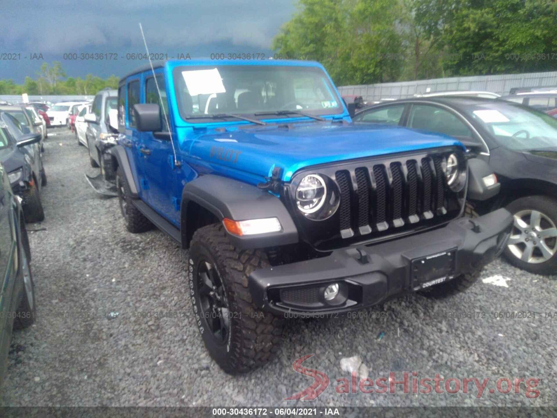 1C4HJXDG8MW725199 2021 JEEP WRANGLER