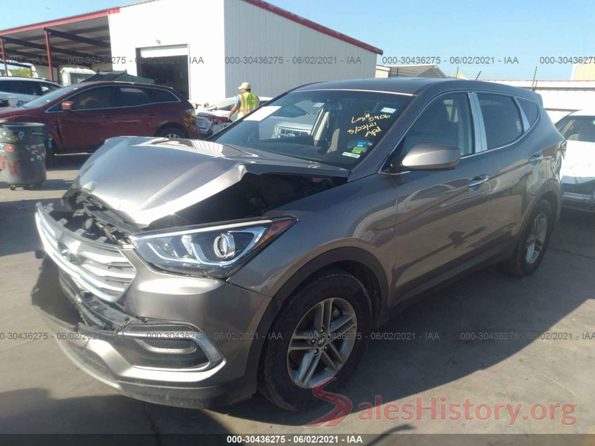 5XYZT3LB7JG572790 2018 HYUNDAI SANTA FE SPORT