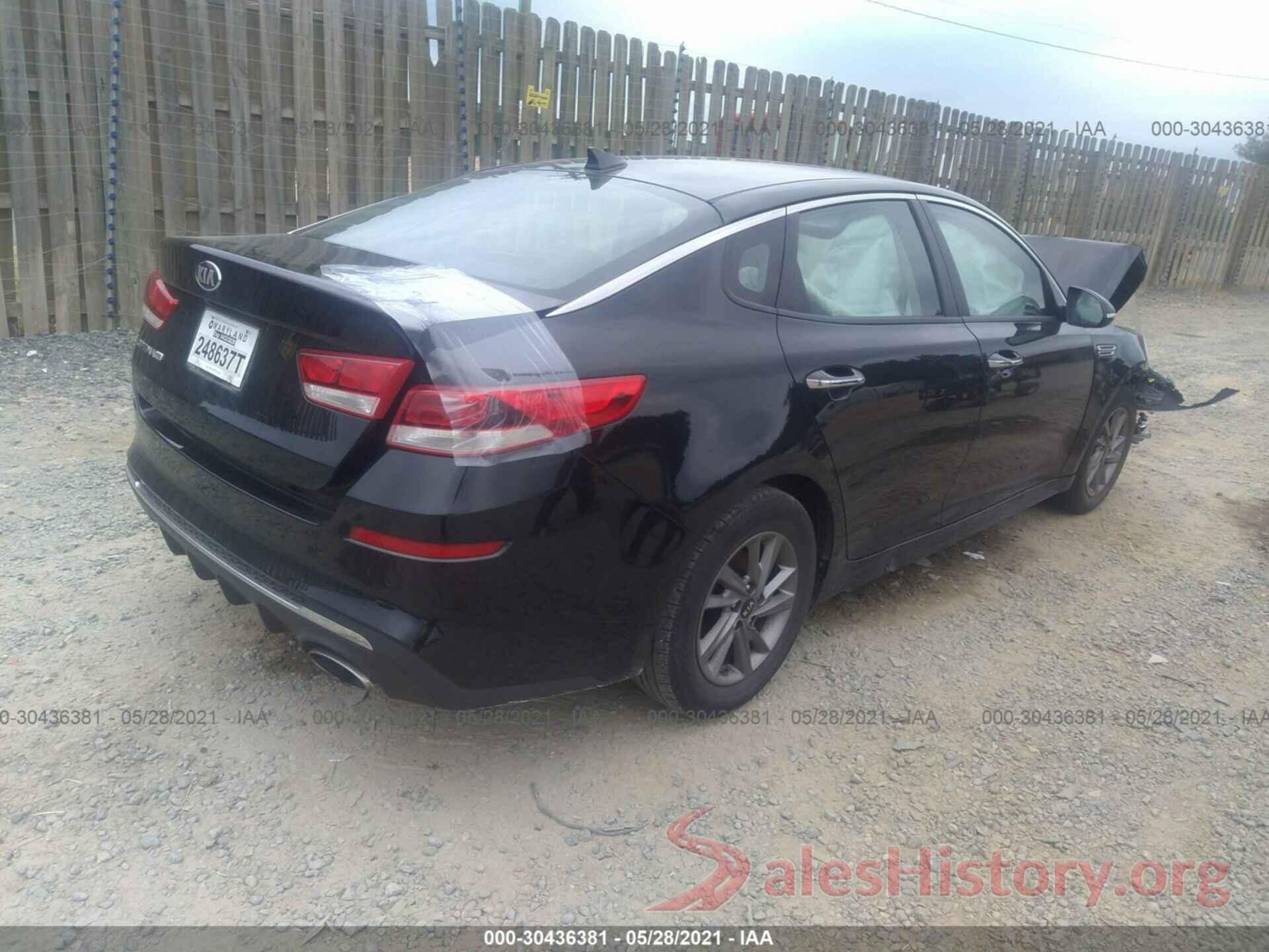 5XXGT4L31LG381900 2020 KIA OPTIMA