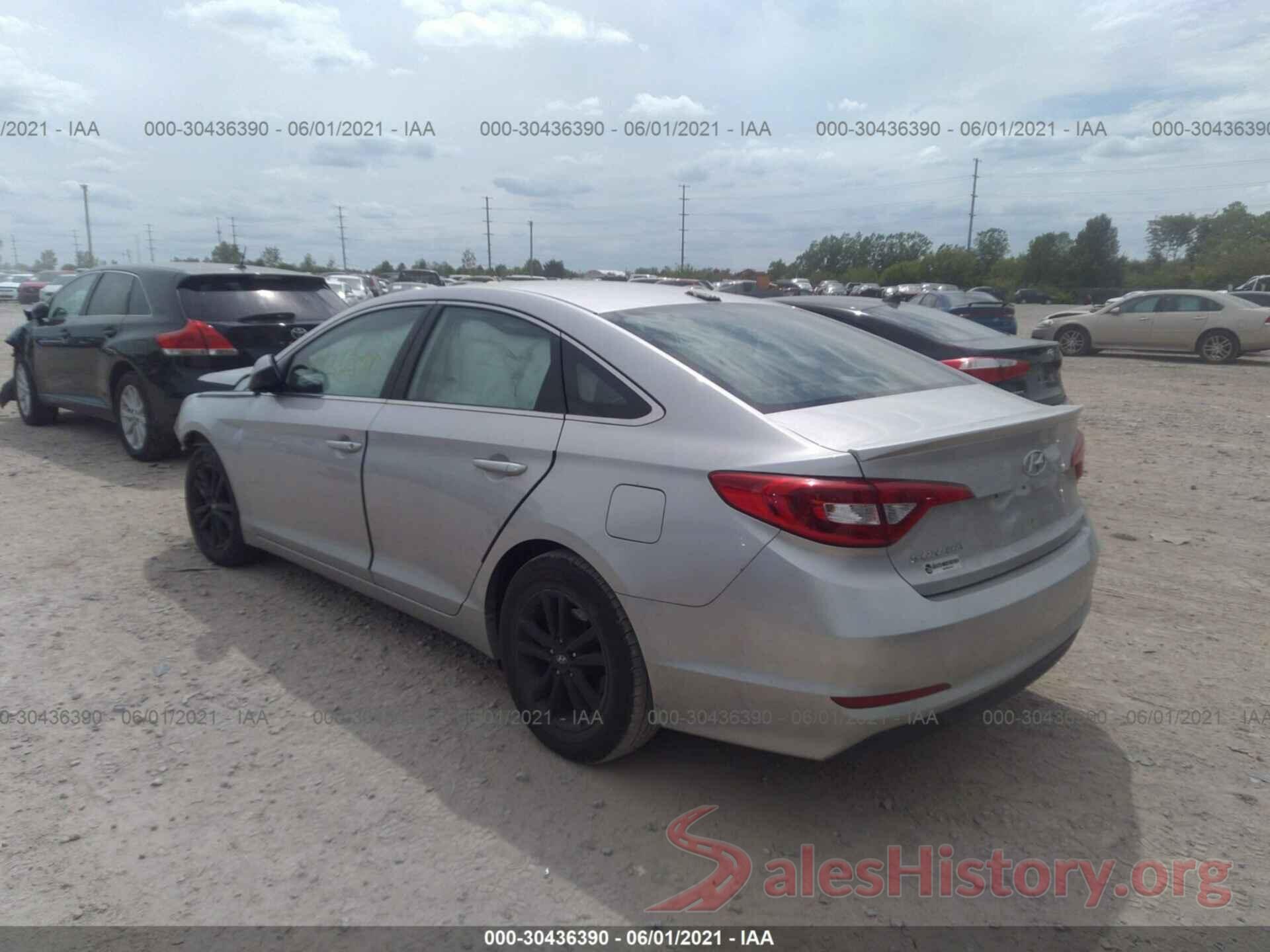 5NPE24AF9GH391432 2016 HYUNDAI SONATA