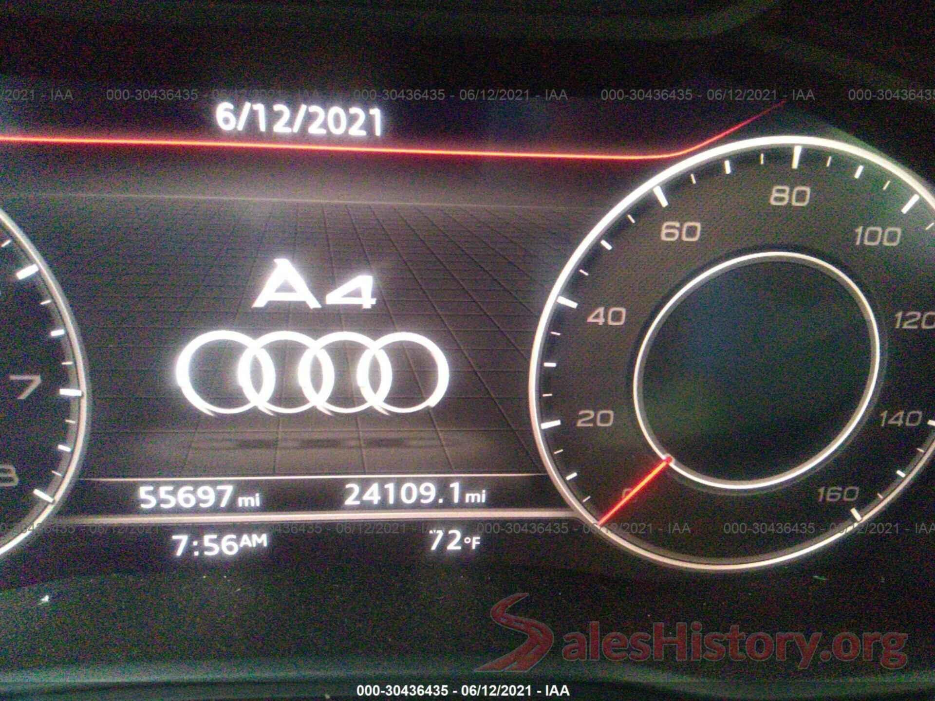 WAUKMAF40HN057081 2017 AUDI A4