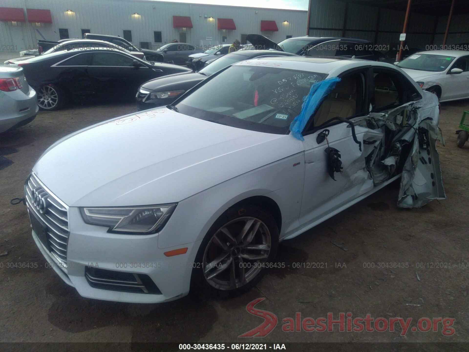 WAUKMAF40HN057081 2017 AUDI A4