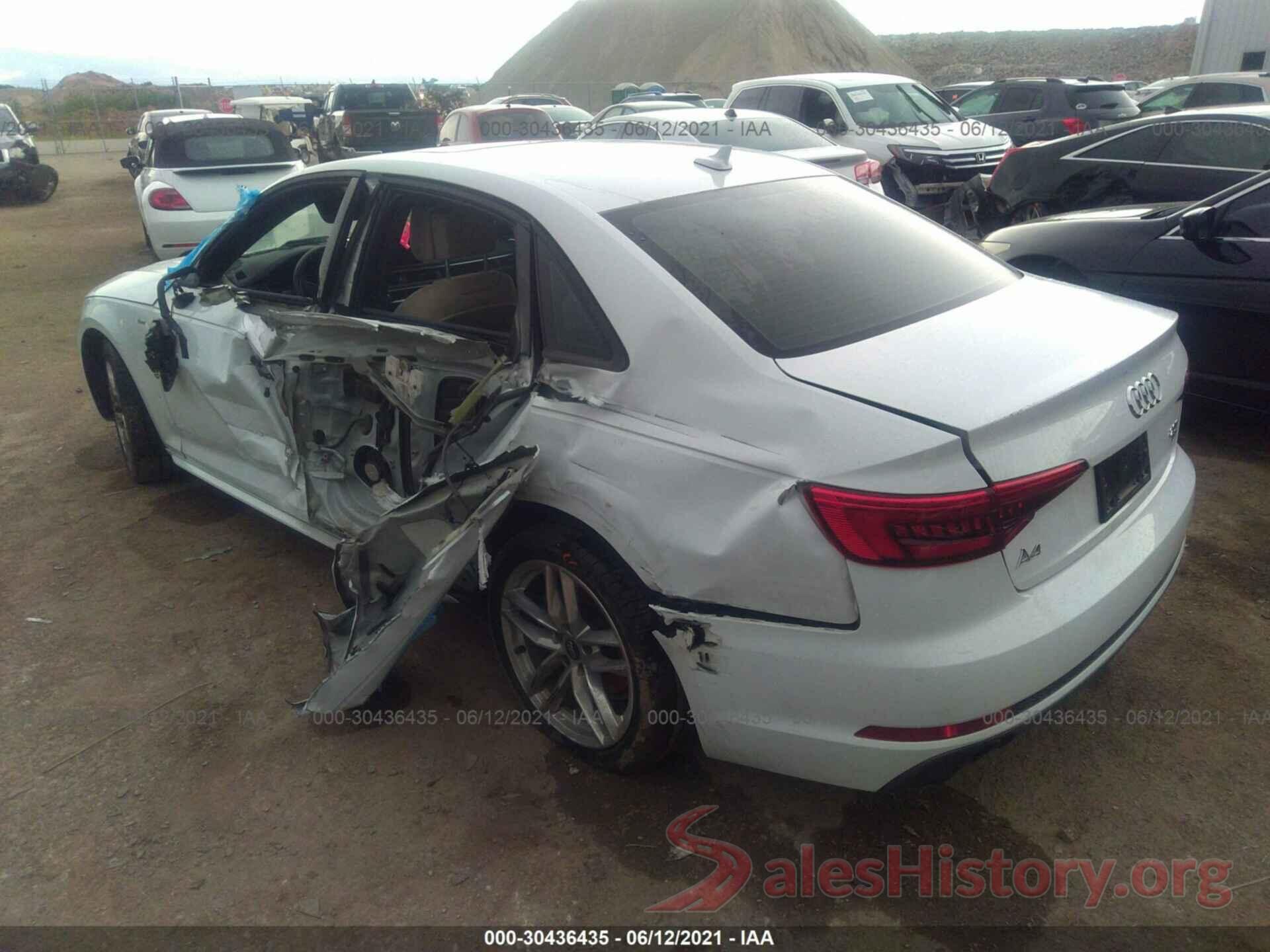 WAUKMAF40HN057081 2017 AUDI A4