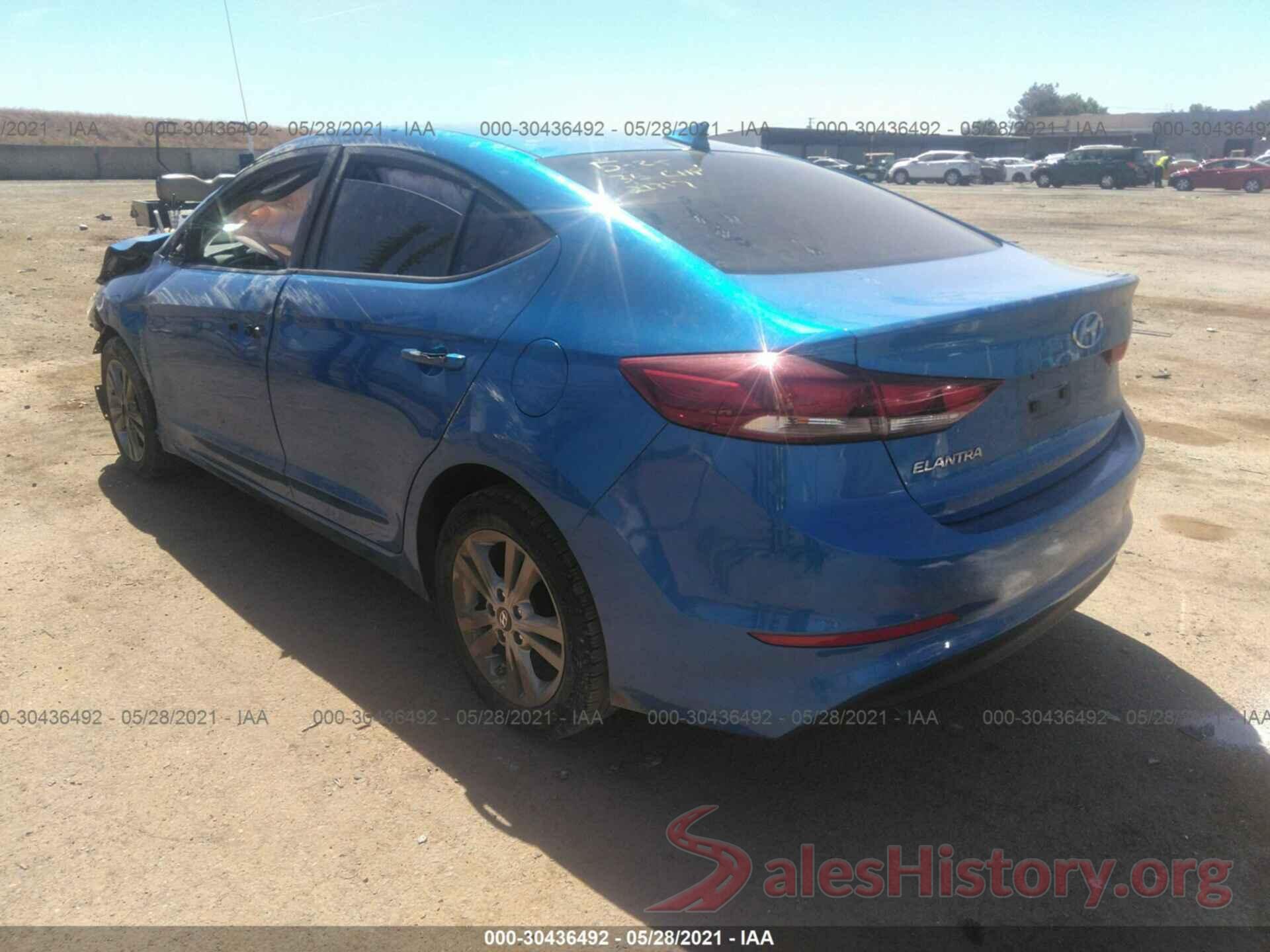 KMHD84LF9HU103189 2017 HYUNDAI ELANTRA