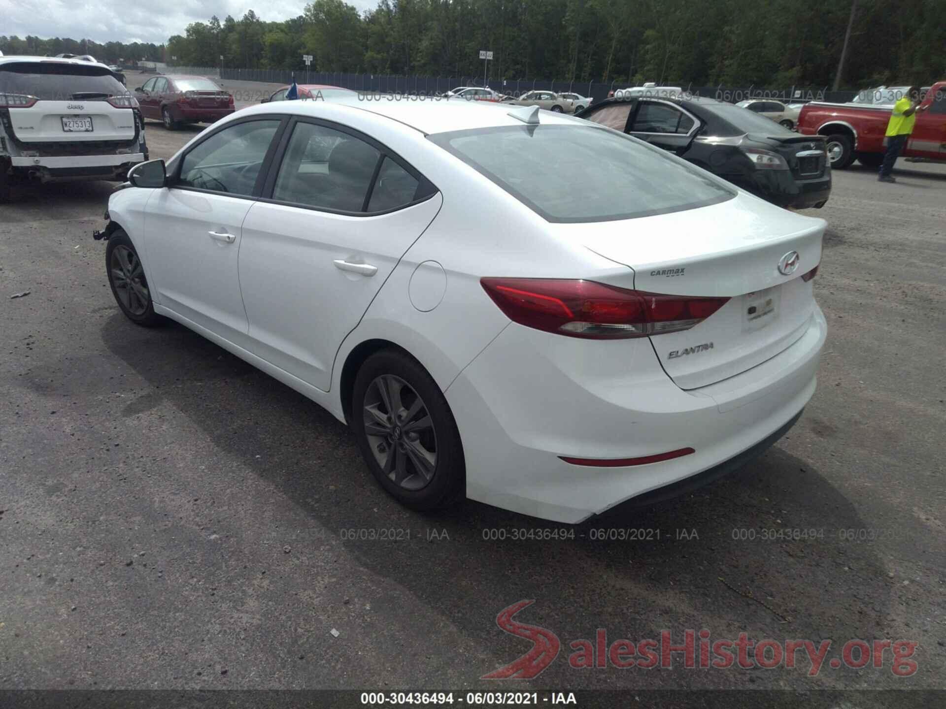 5NPD84LF2HH012912 2017 HYUNDAI ELANTRA