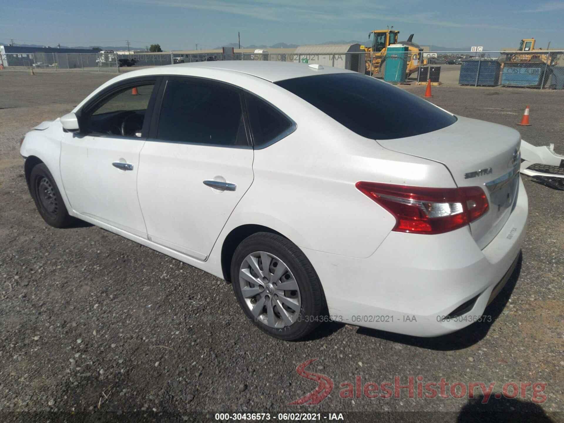 3N1AB7AP8GY318583 2016 NISSAN SENTRA