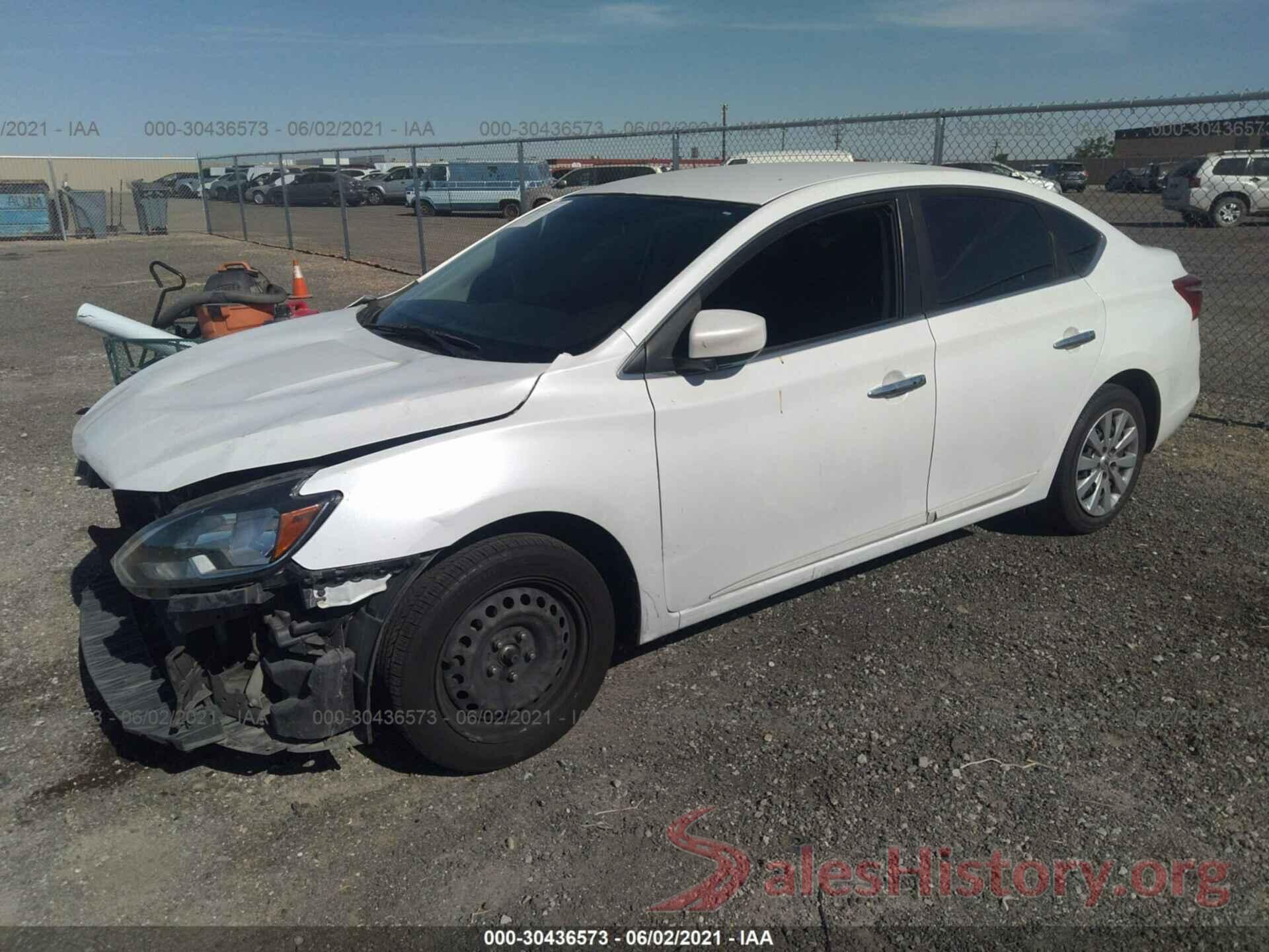 3N1AB7AP8GY318583 2016 NISSAN SENTRA