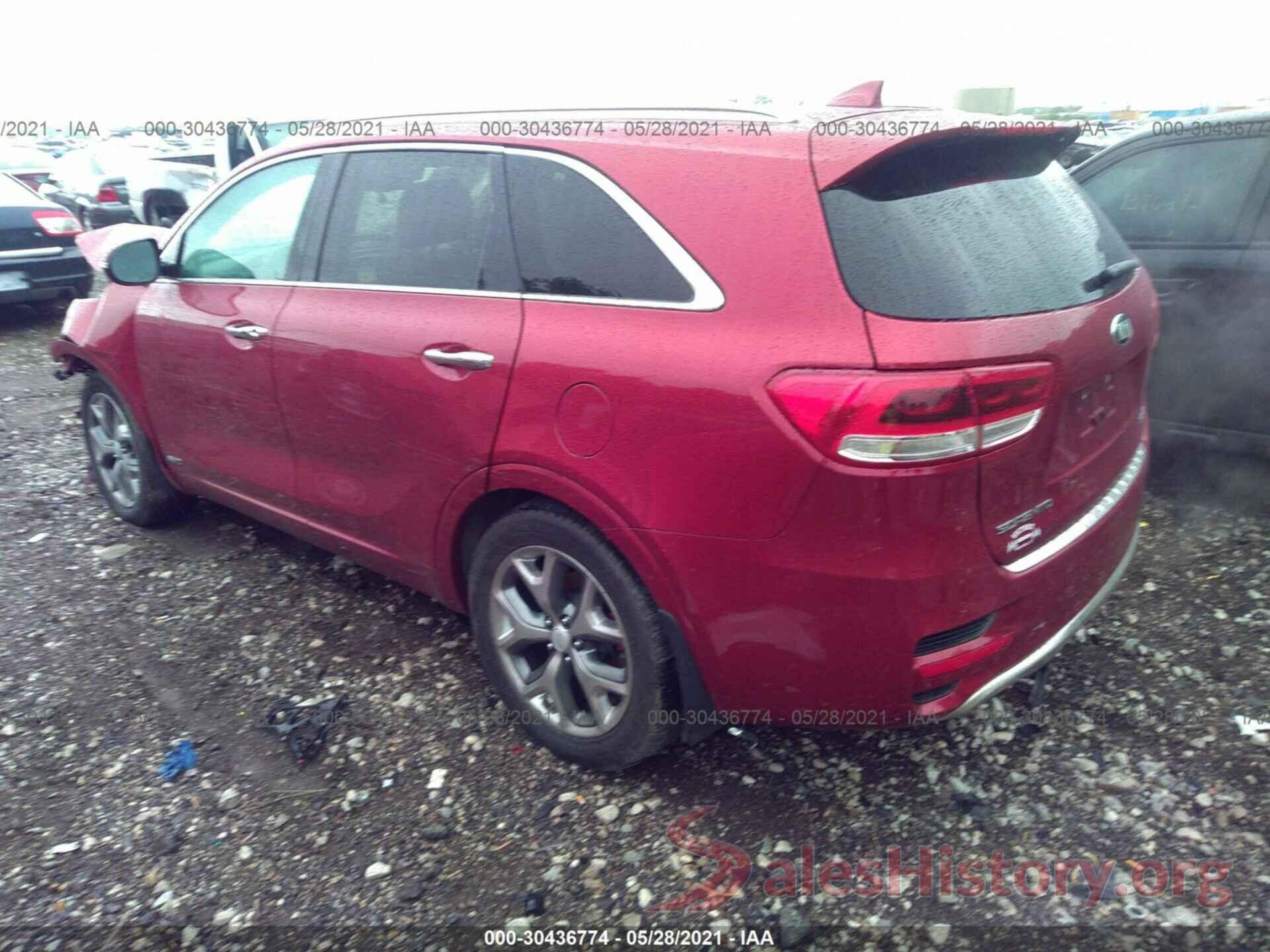 5XYPKDA5XHG309071 2017 KIA SORENTO