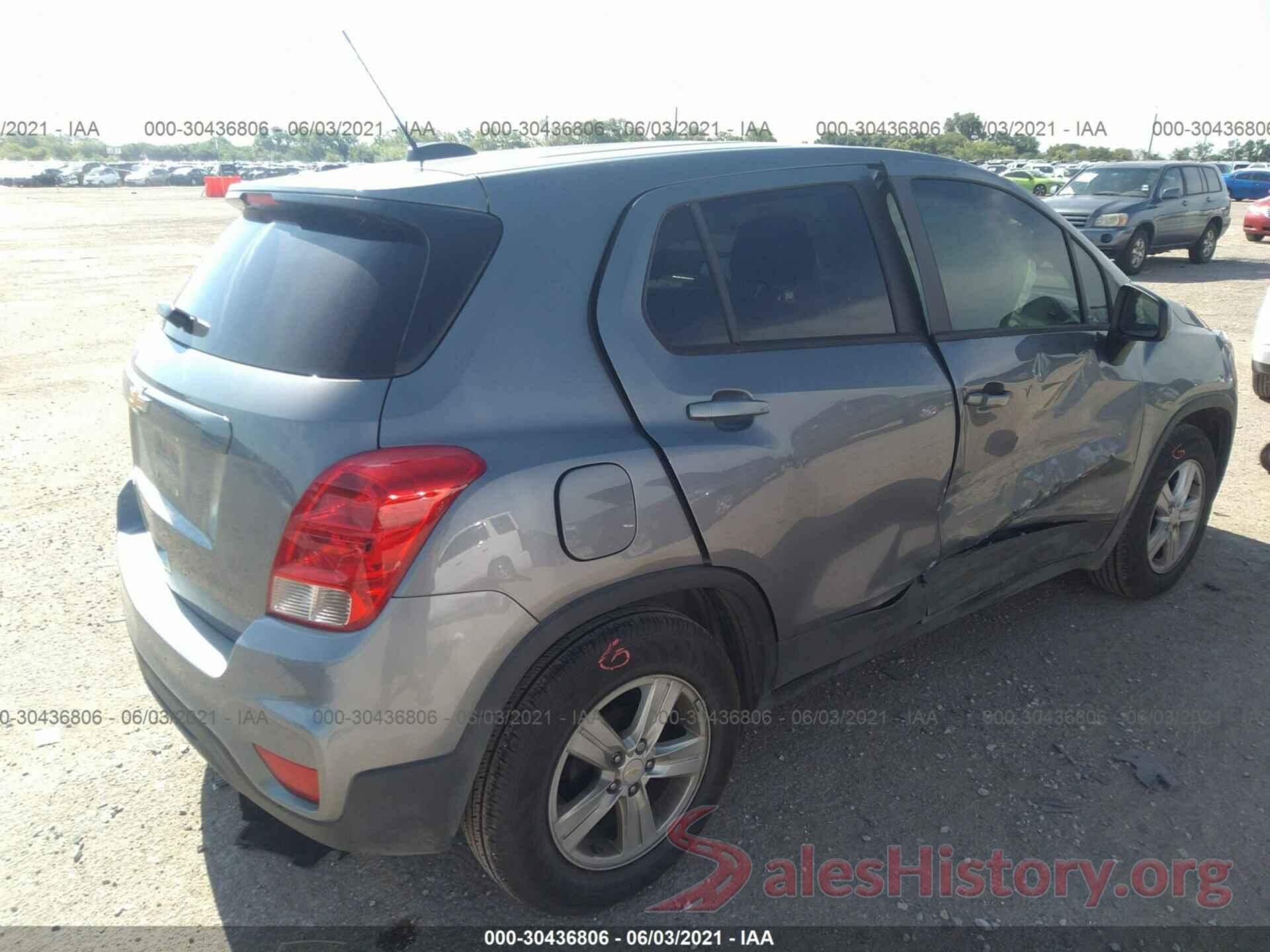 3GNCJKSB3LL233373 2020 CHEVROLET TRAX