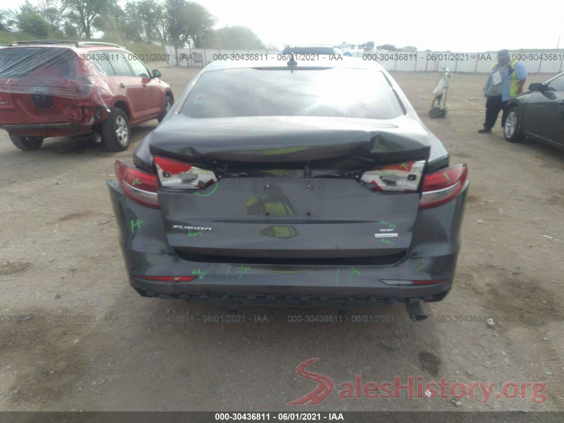 3FA6P0HD9KR283519 2019 FORD FUSION